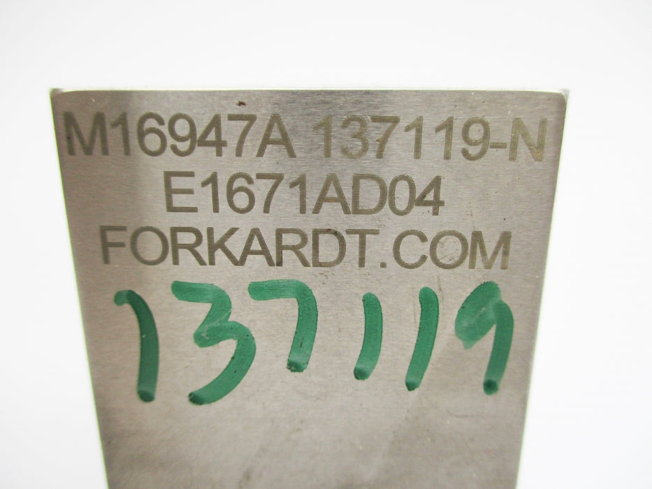 FORKARDT E1671AD04 M16947A 137119-N NSNP