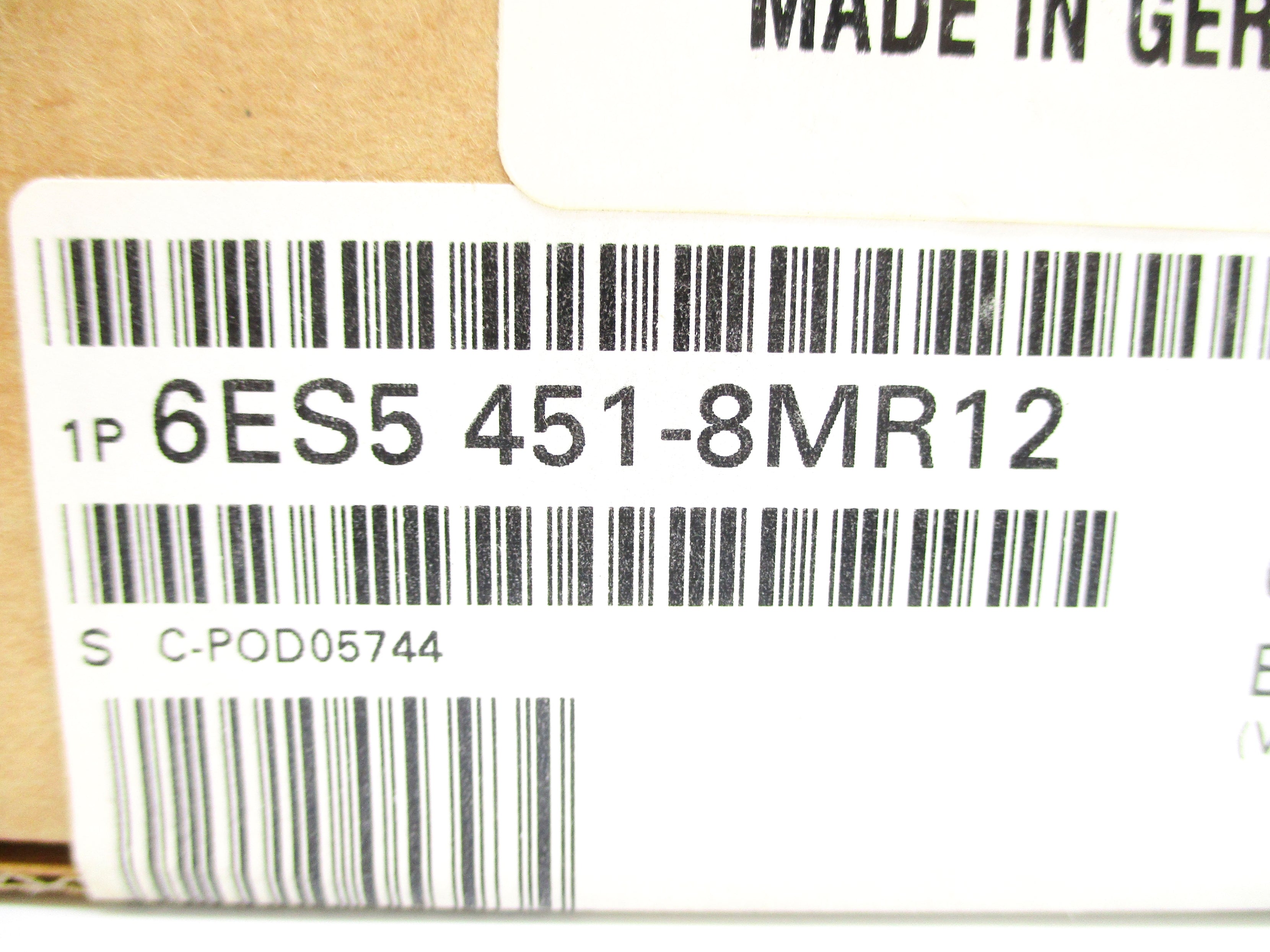 SIEMENS 6ES5451-8MR12 NSFS