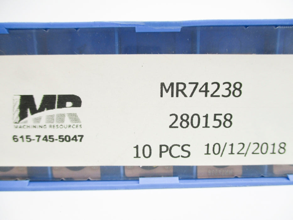 MACHINING RESOURCES MR74238 280158 (PKG OF 10) NSMP