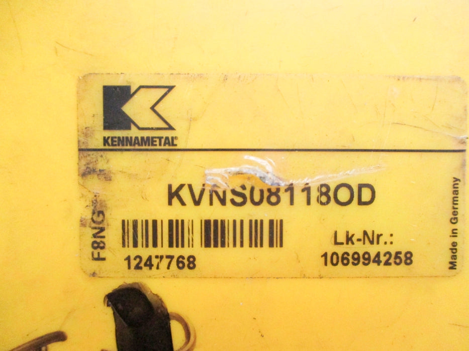 KENNAMETAL KVNS08110D 106994258 (AS PICTURED) NSMP