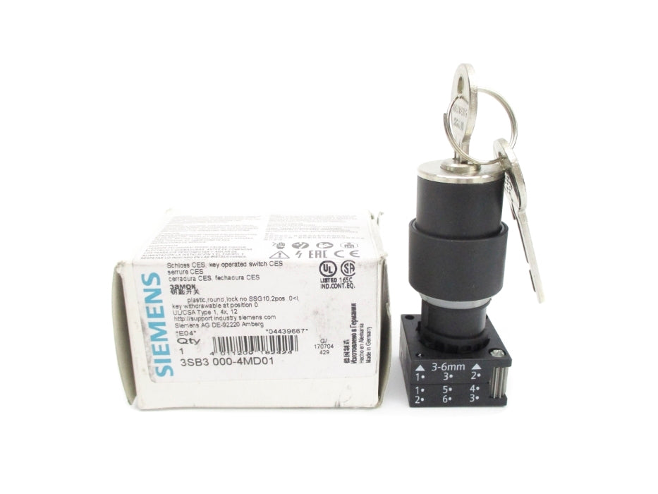 SIEMENS 3SB3000-4MD01 NSMP