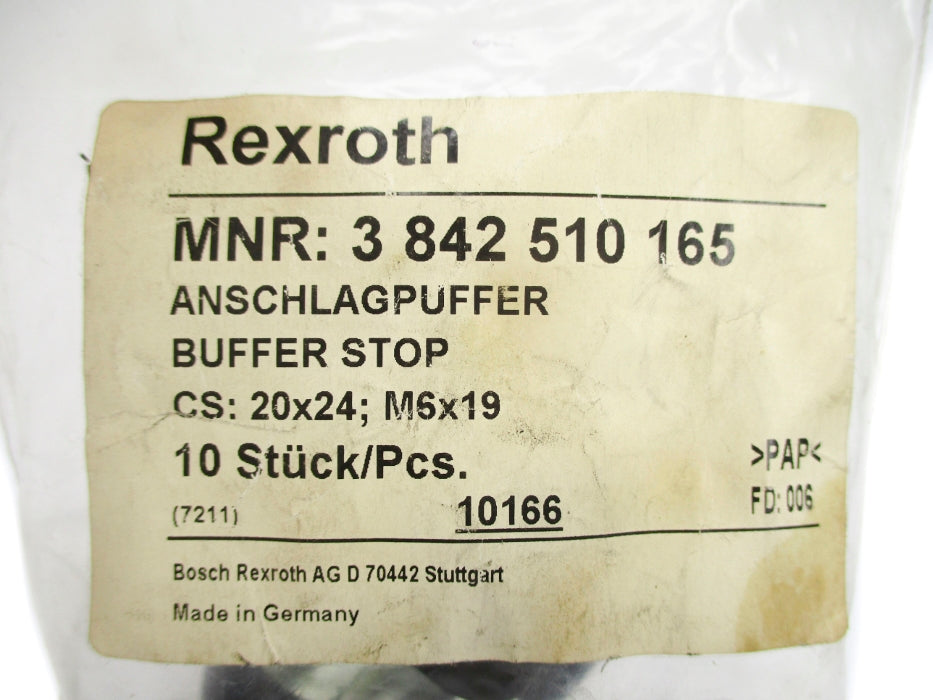 REXROTH 3842510165 (PKG OF 10) NSMP