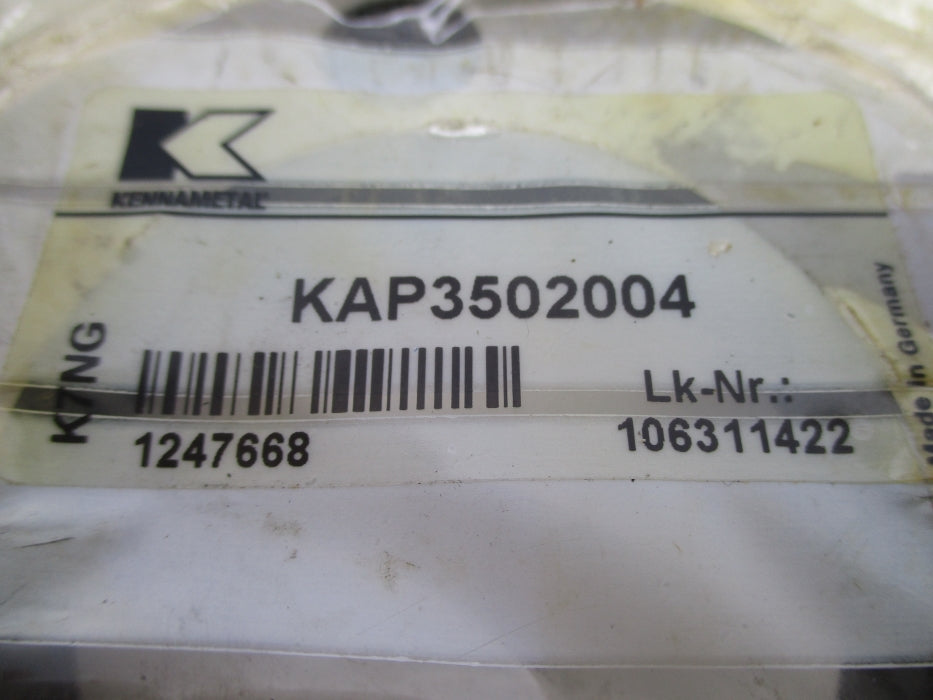 KENNAMETAL KAP3502004 106311422 NSMP