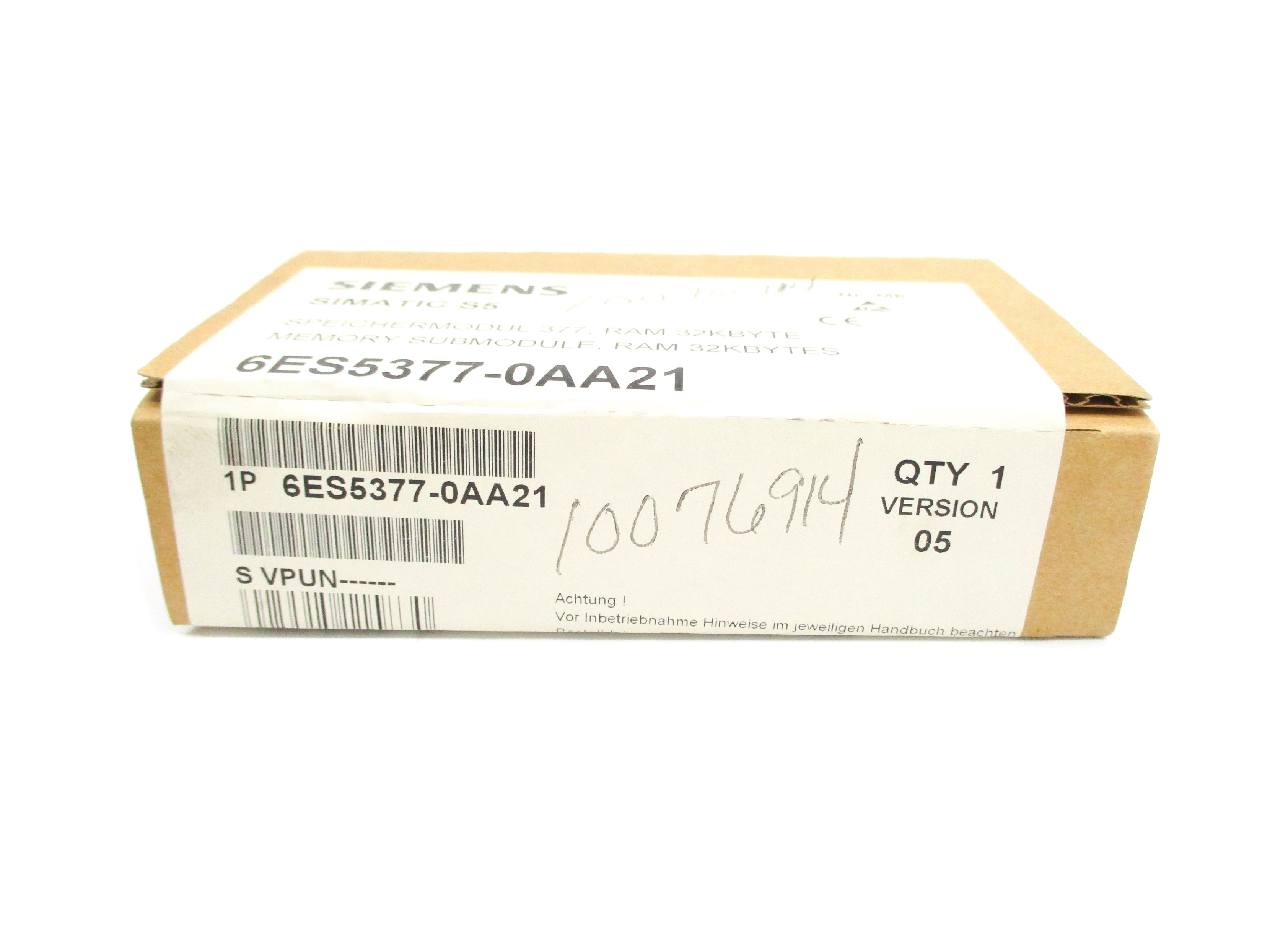 SIEMENS 6ES5377-0AA21 NSFS