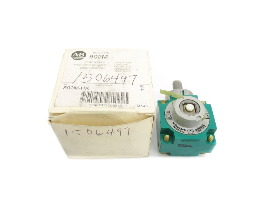 ALLEN BRADLEY 802M-HX SER. F (WH) NSMP