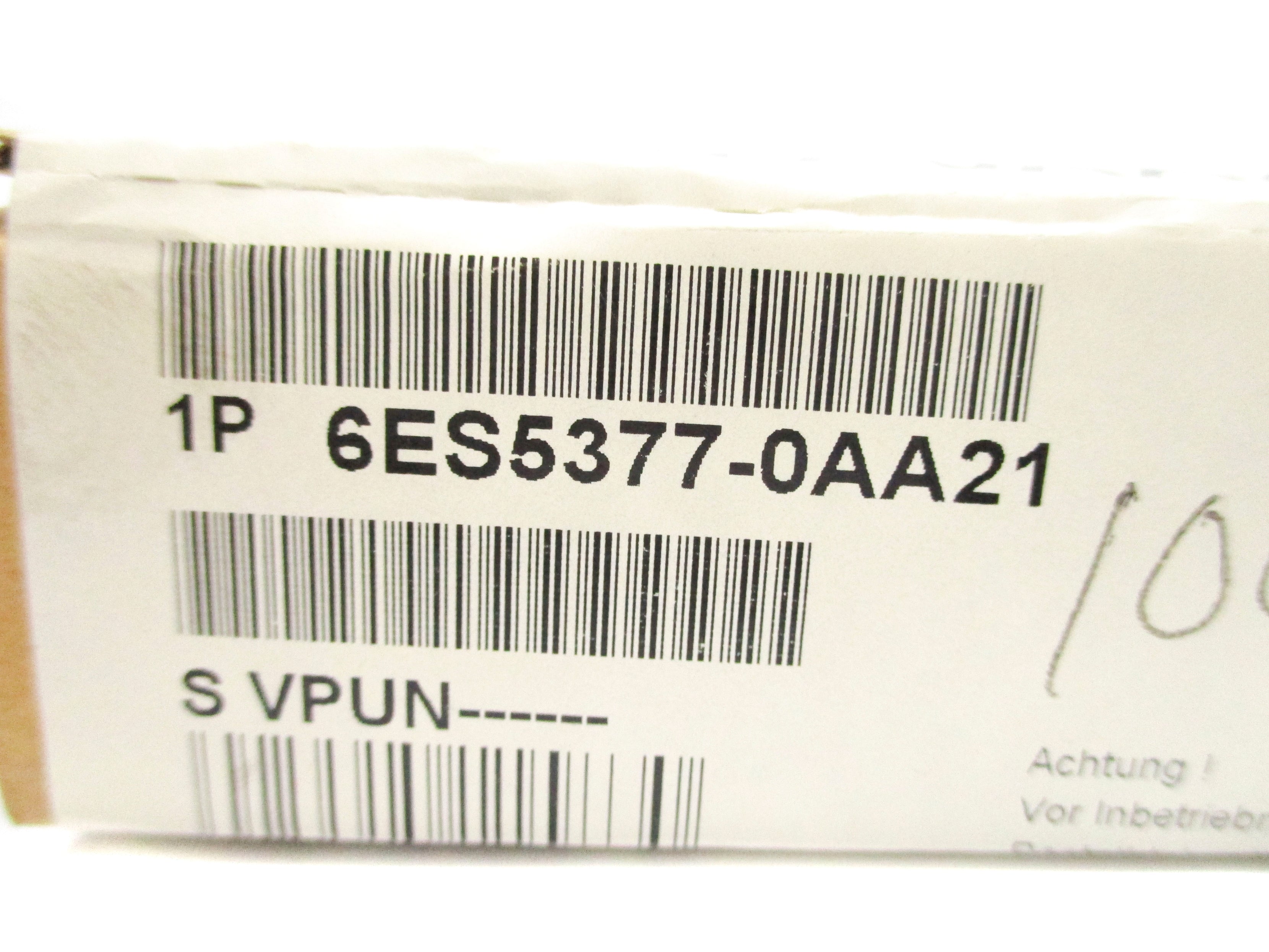 SIEMENS 6ES5377-0AA21 NSFS