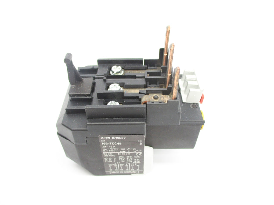 ALLEN BRADLEY 193-TCC45 SER. B 30-45A (WH) NSMP