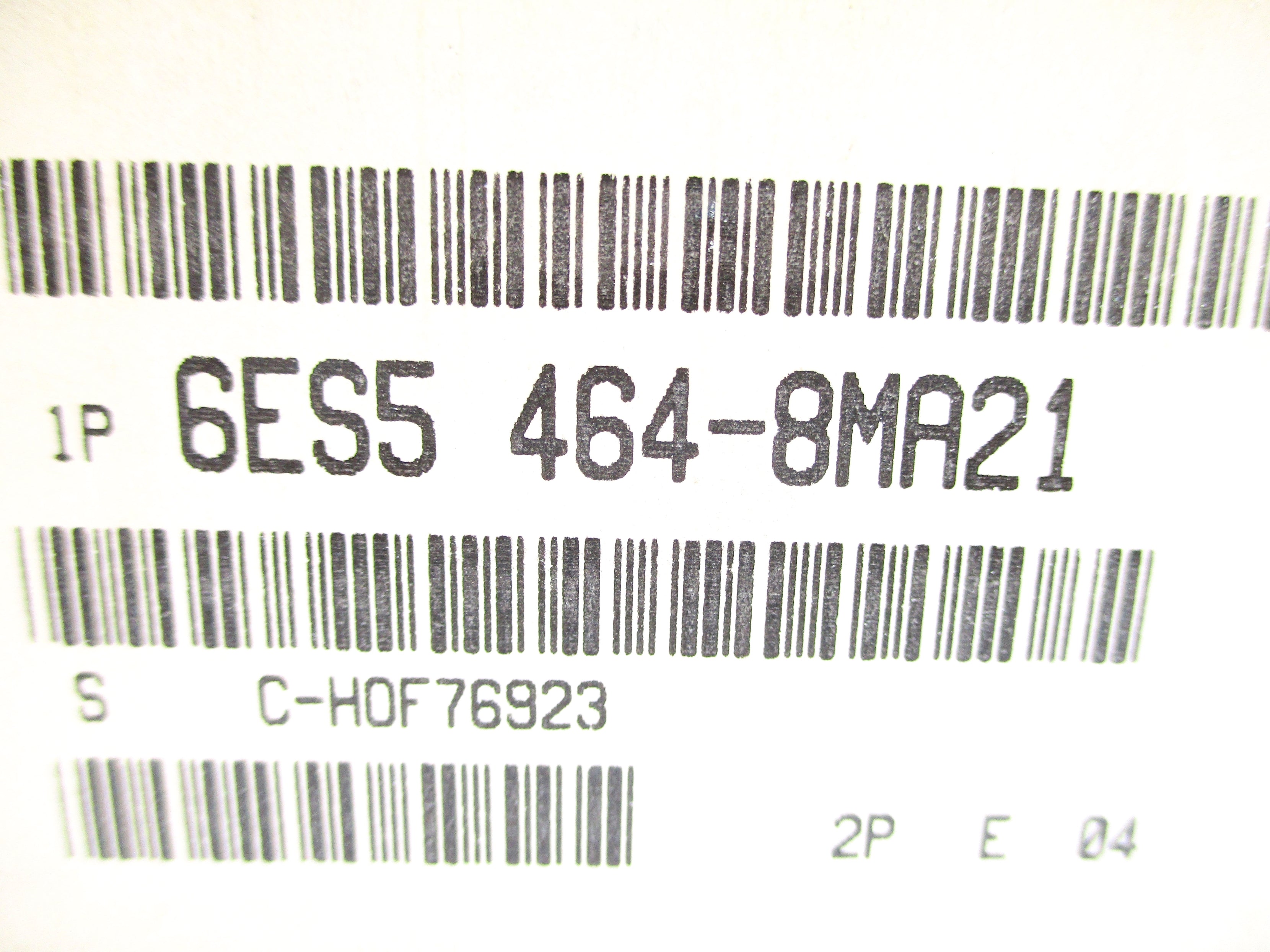 SIEMENS 6ES5464-8MA21 NSFS