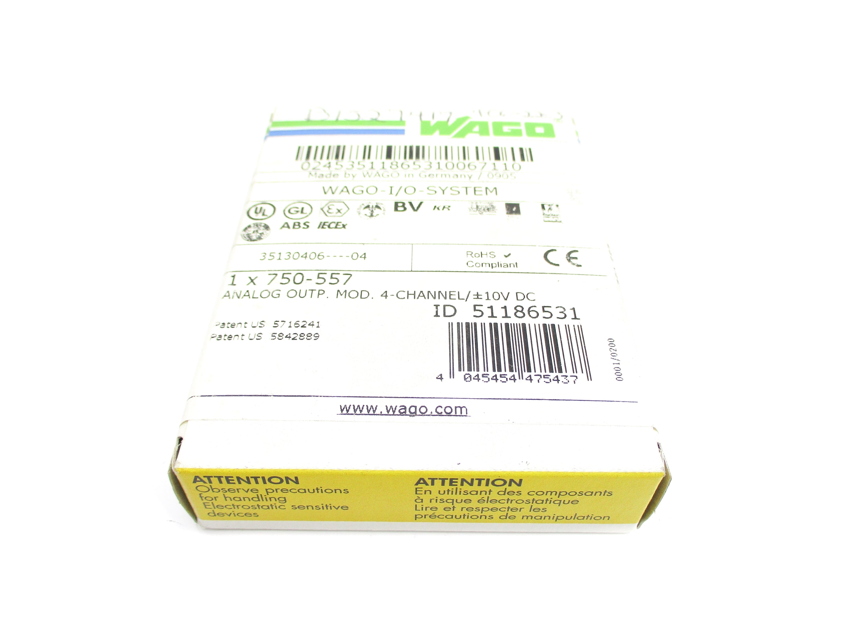 WAGO 750-557 NSFS