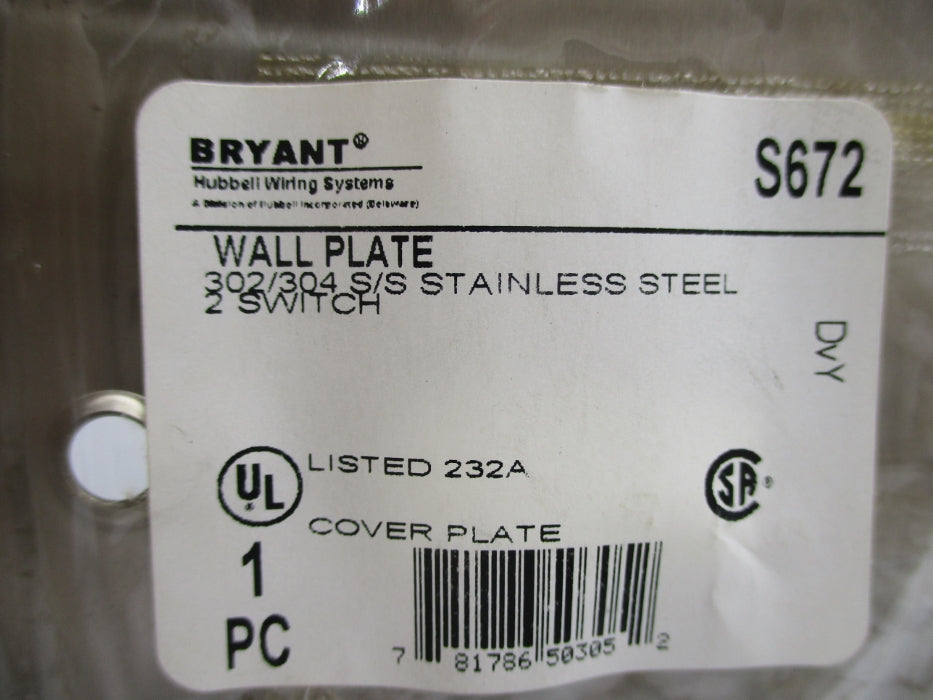 BRYANT S672 NSMP