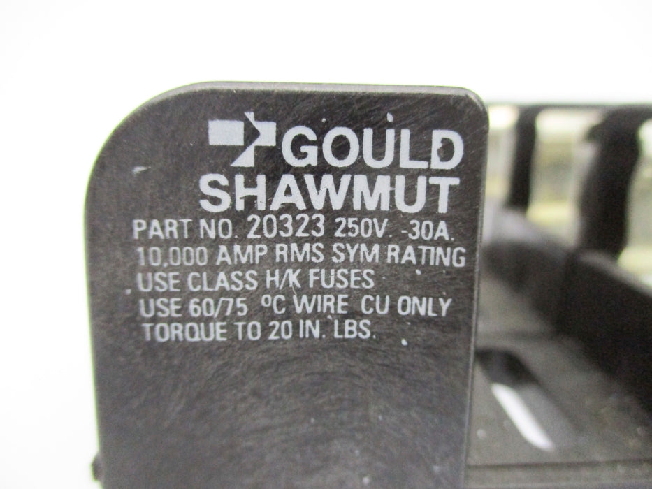 GOULD SHAWMUT 20323 NSNP