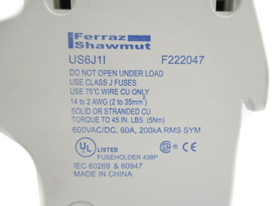 FERRAZ SHAWMUT US6J1I F222047 NSNP
