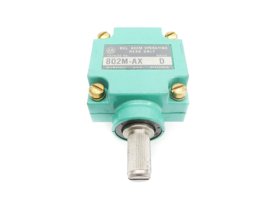 ALLEN BRADLEY 802M-AX SER. D UNMP