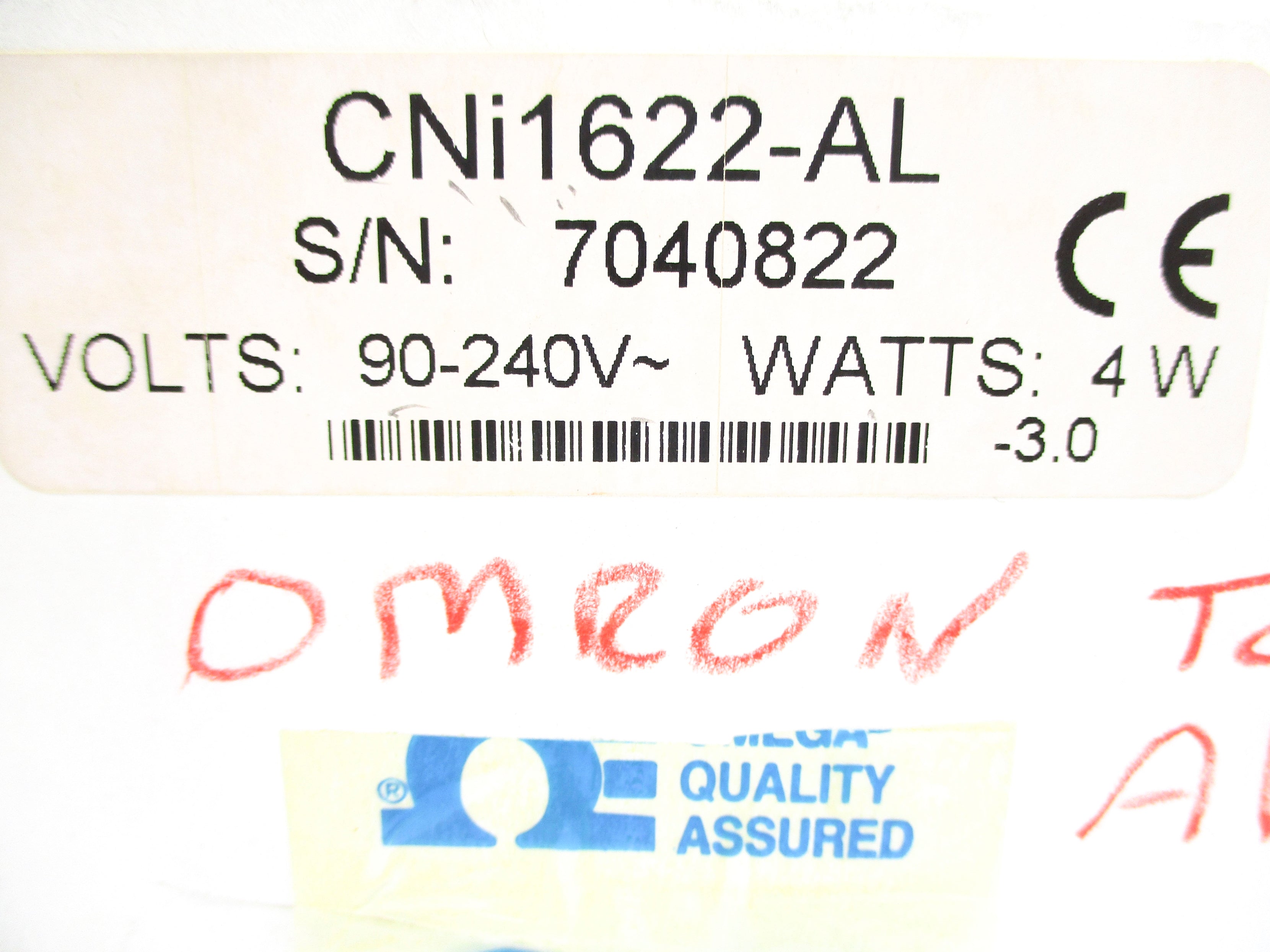 OMEGA CNI1622-AL NSMP