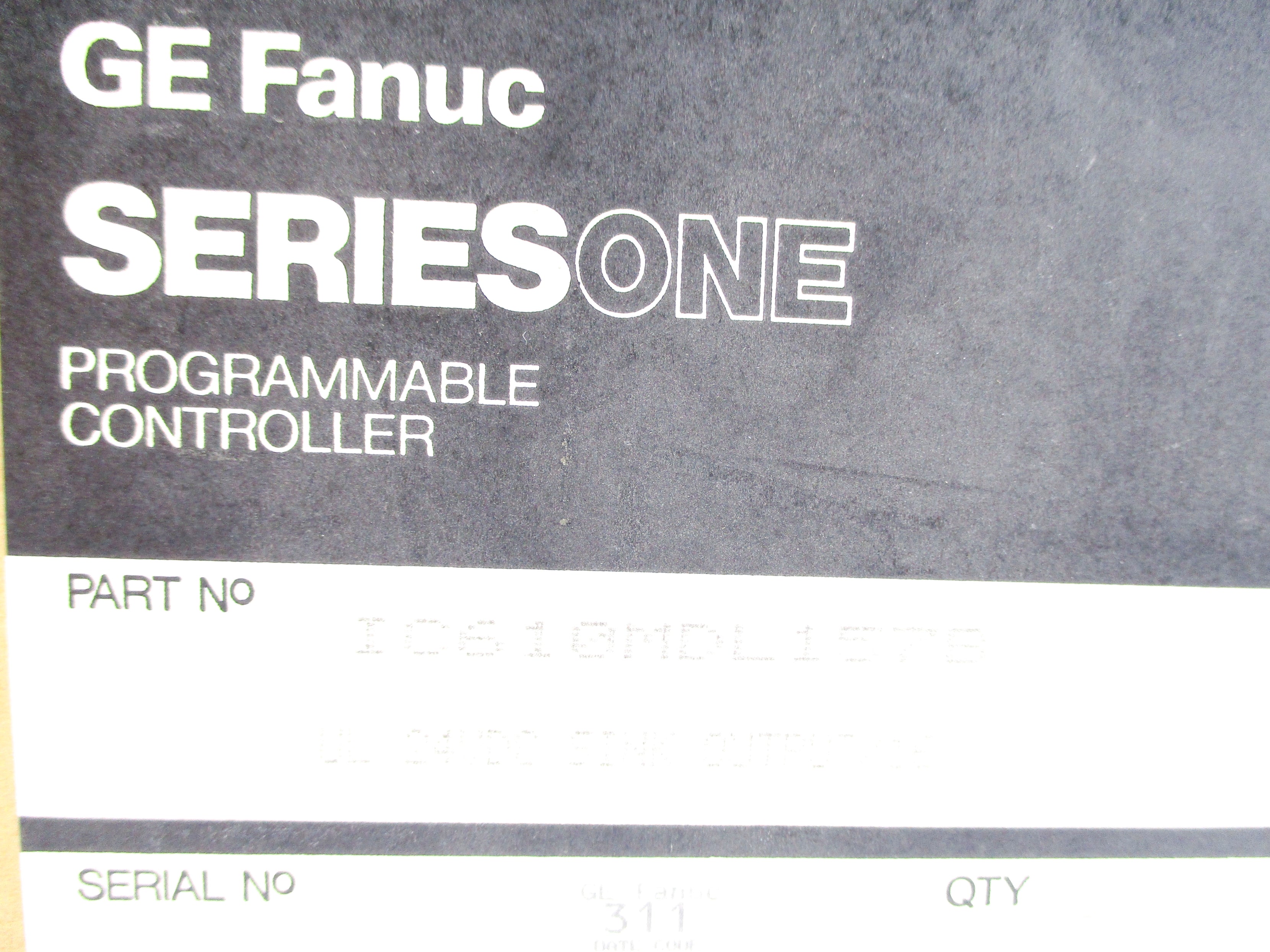 GE FANUC IC610MDL157B NSMP