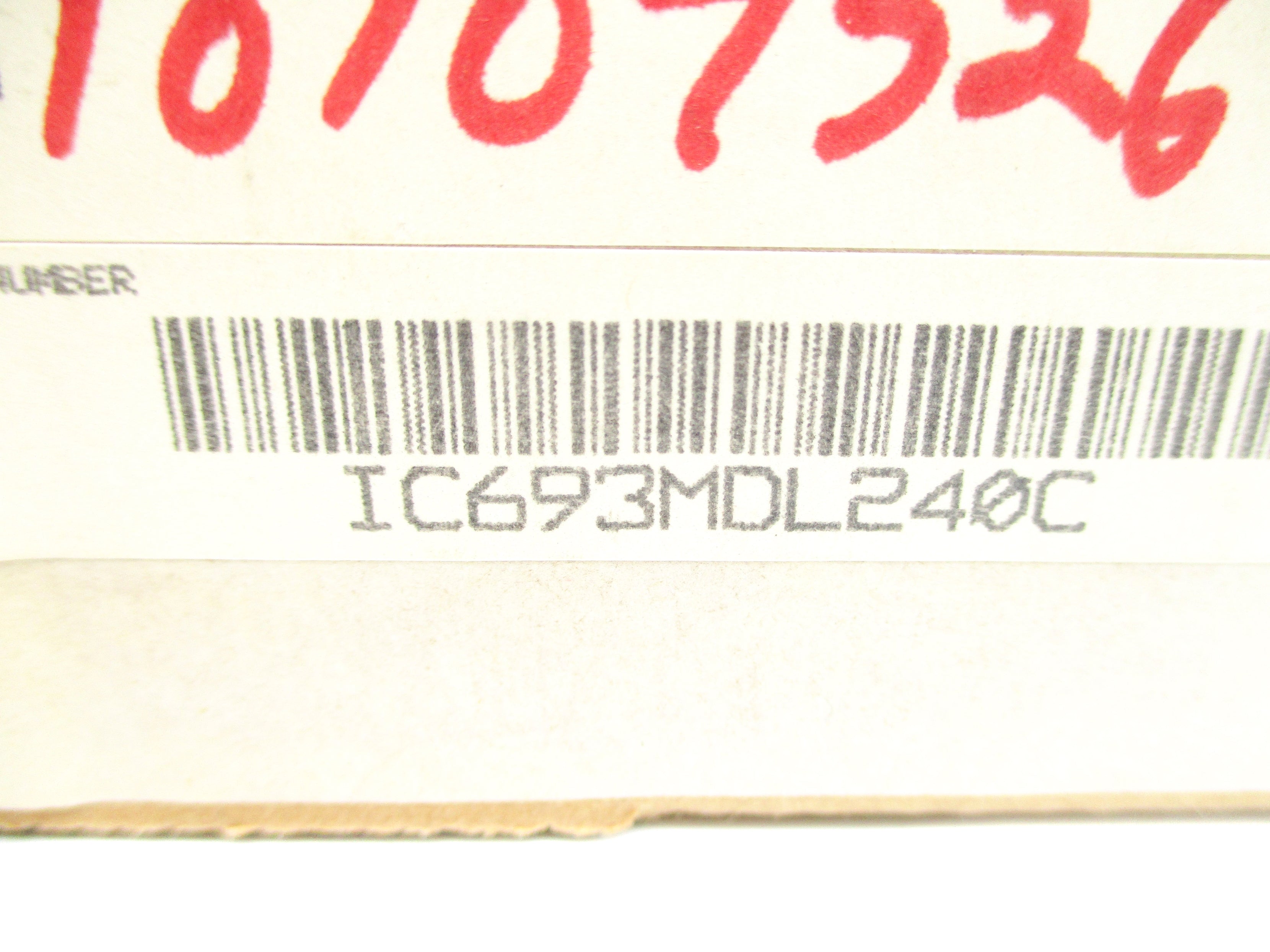 GE FANUC IC693MDL240C NSMP