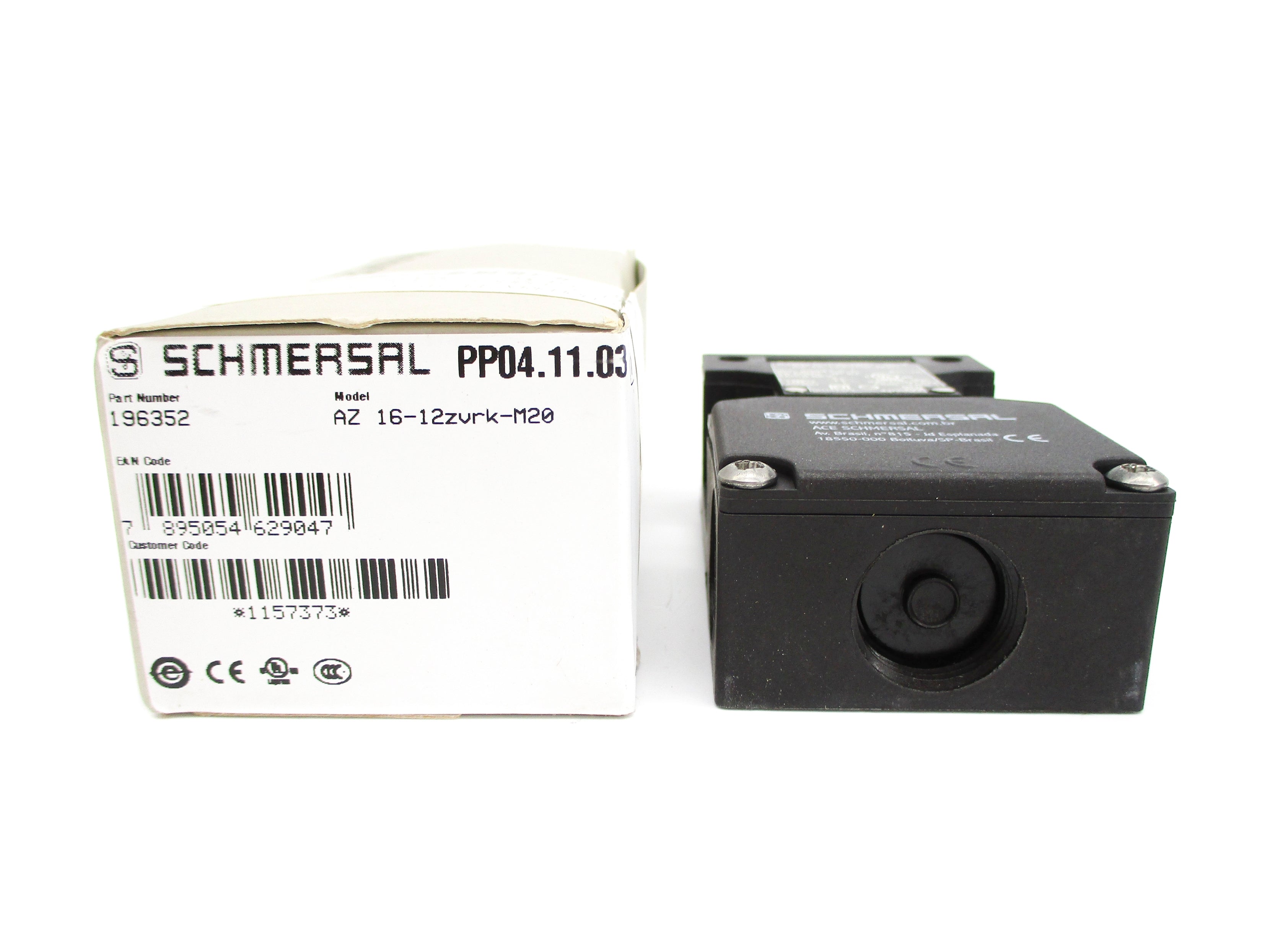 SCHMERSAL AZ16-12VRK-M20 500V NSMP