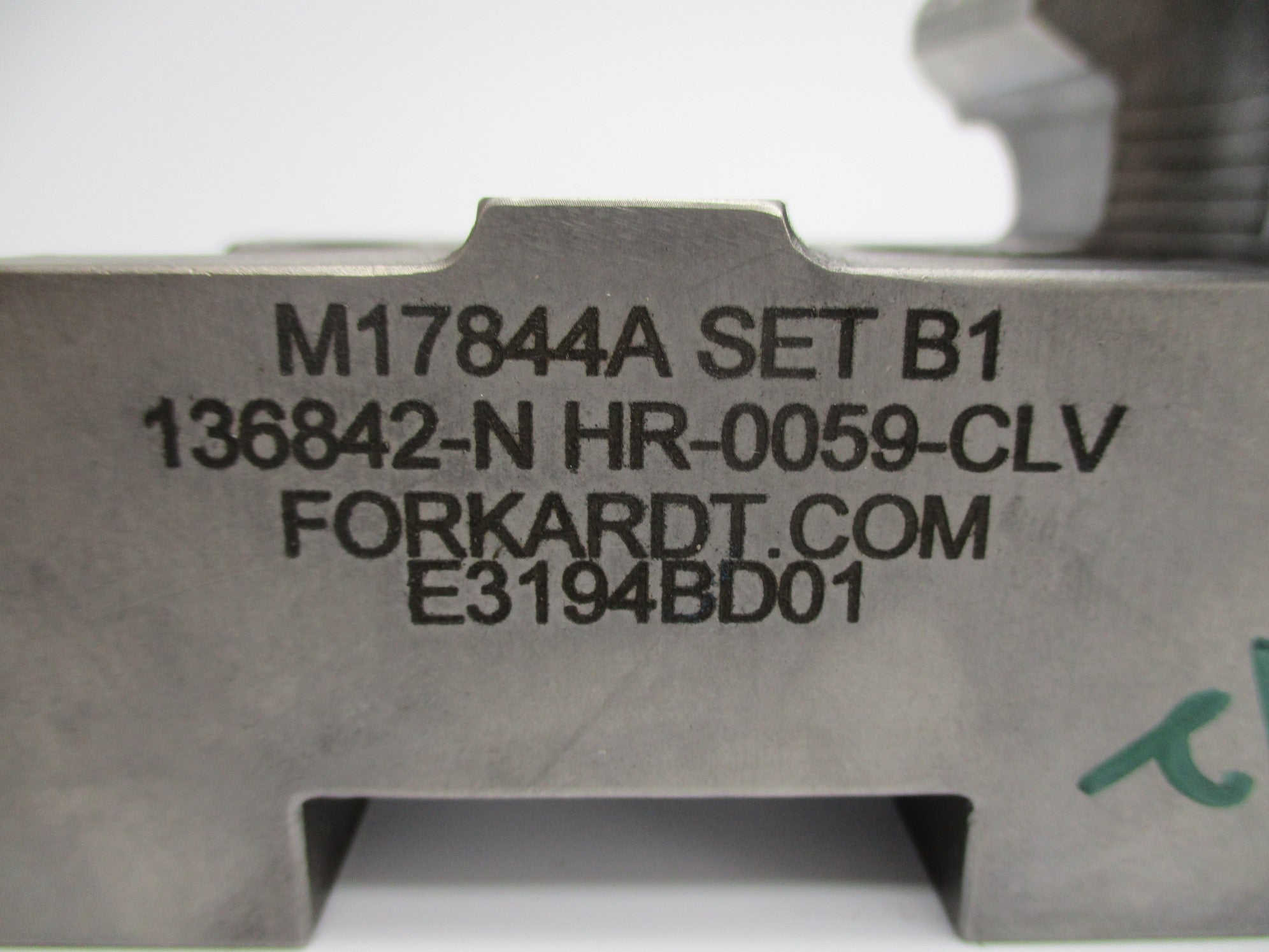 FORKARDT E3194BD01 M17844A 136842-N HR-0059-CLV UNMP