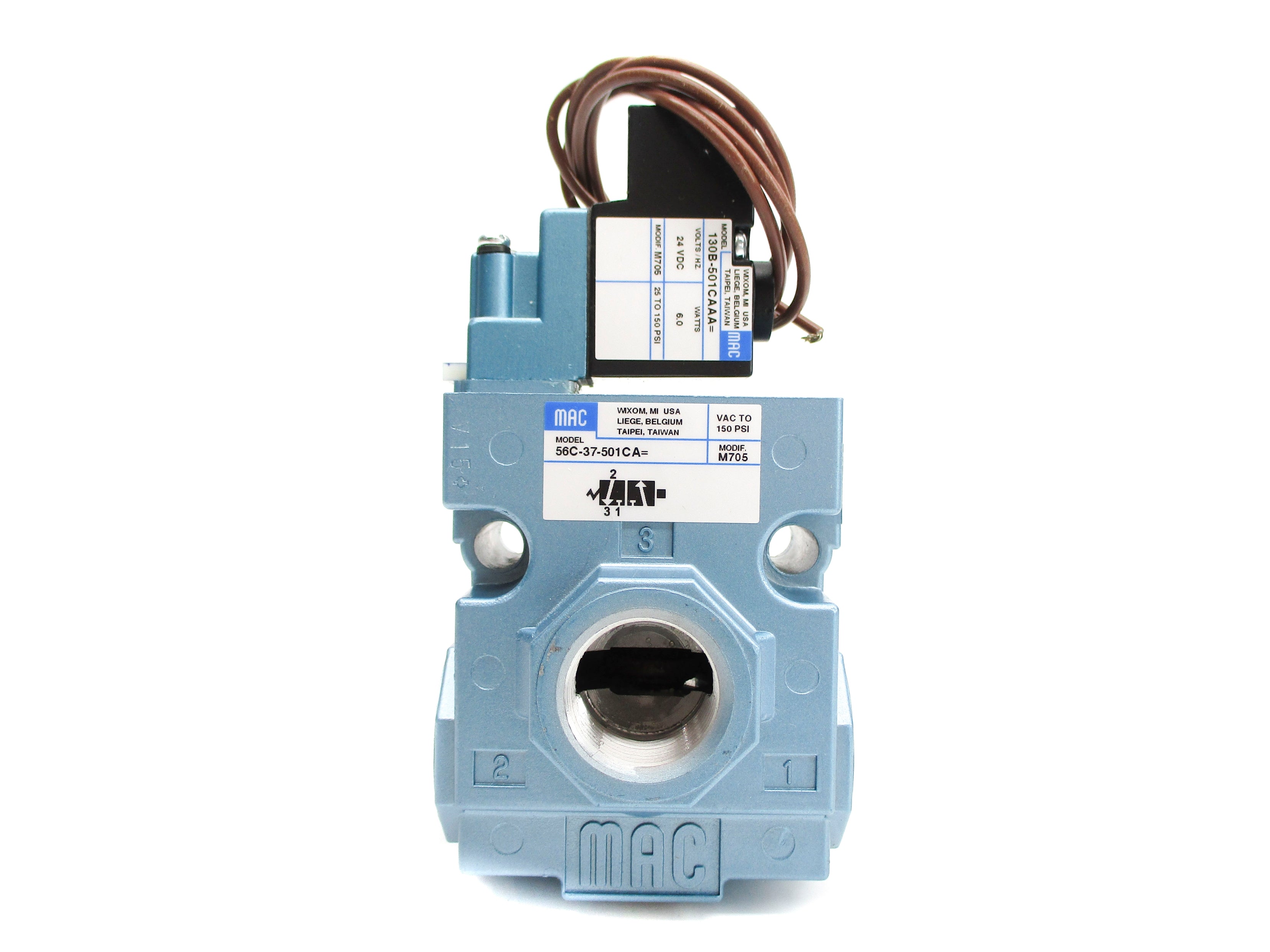 MAC 56C-37-501CA 150PSI 24VDC NSNP
