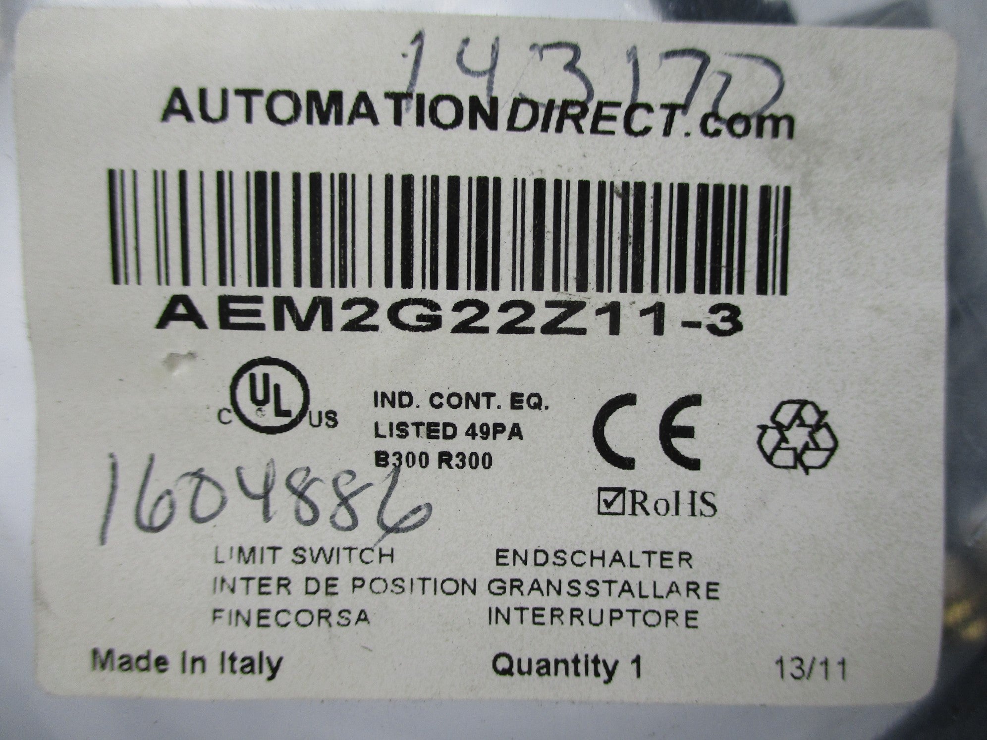 AUTOMATION DIRECT AEM2G22Z11-3 NSMP
