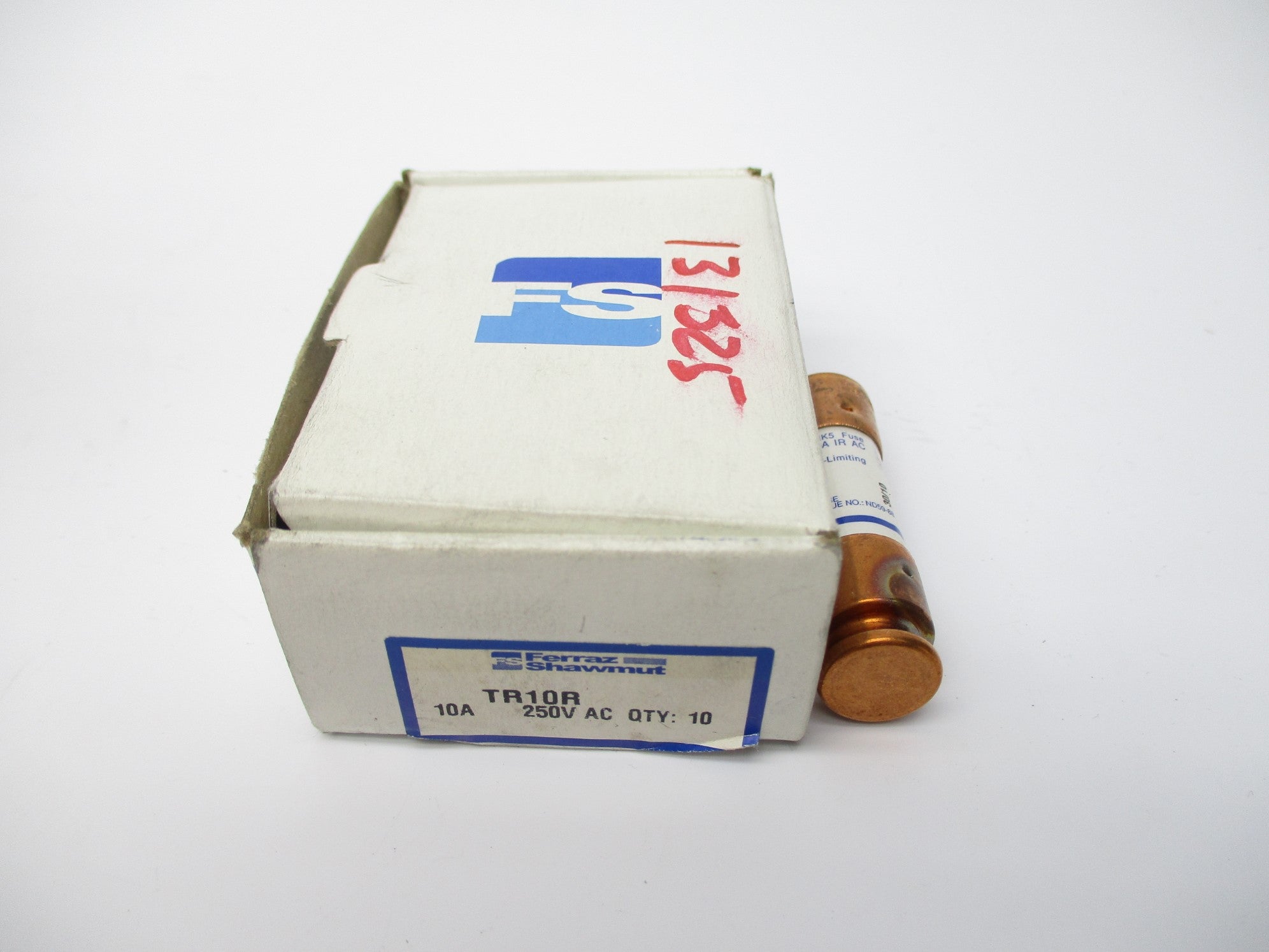 FERRAZ SHAWMUT TR10R 250VAC 10A (PKG OF 10) (WH/BL) NSMP