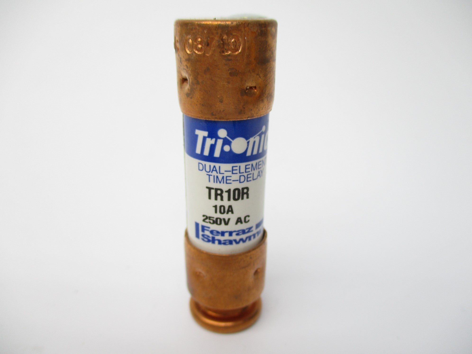 FERRAZ SHAWMUT TR10R 250VAC 10A (PKG OF 10) (WH/BL) NSMP