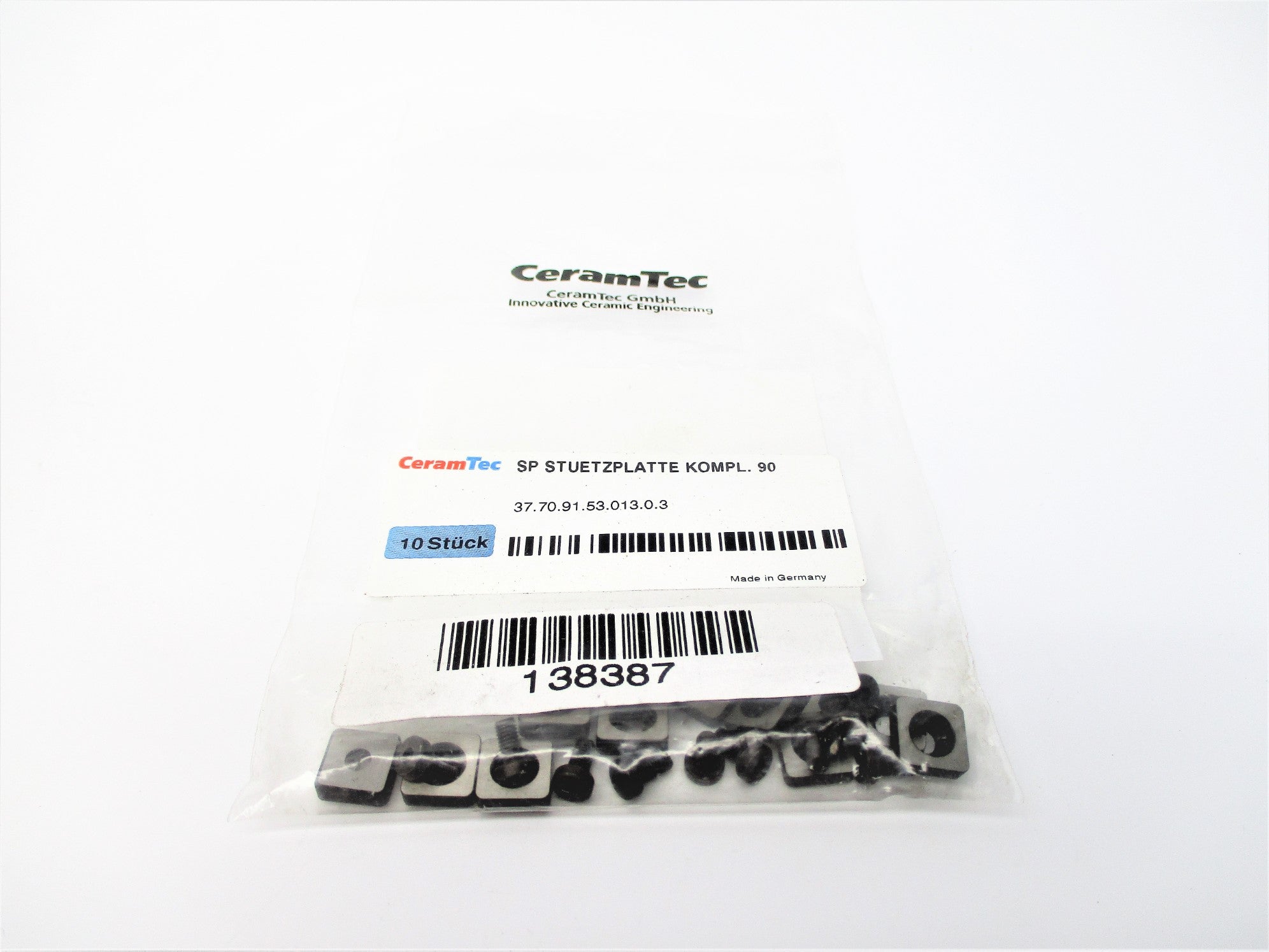 CERAMTEC 37.70.91.53.013.0.3 138387 (PKG OF 10) NSMP