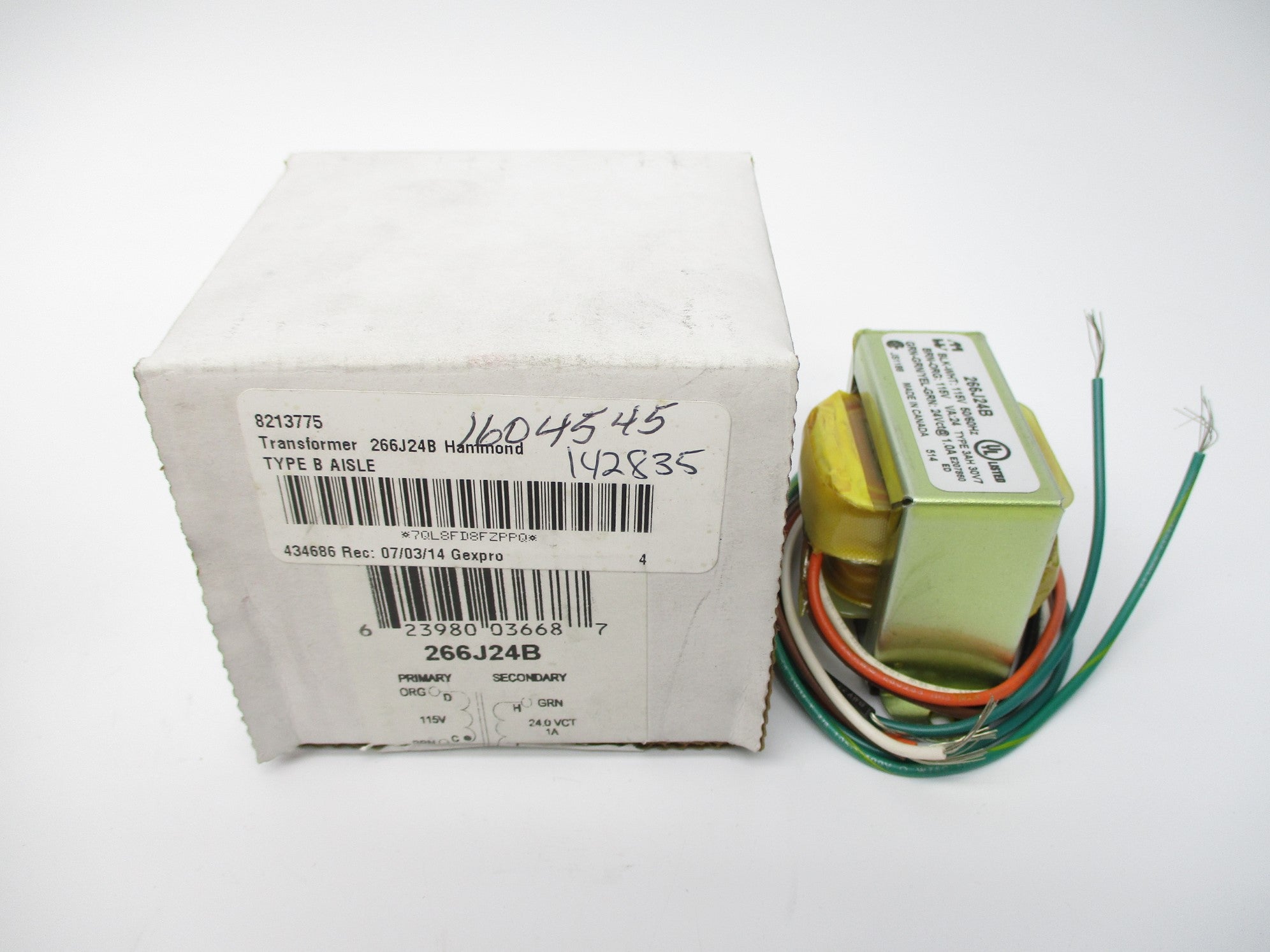HAMMOND MANUFACTURING 266J24B 24VA NSMP