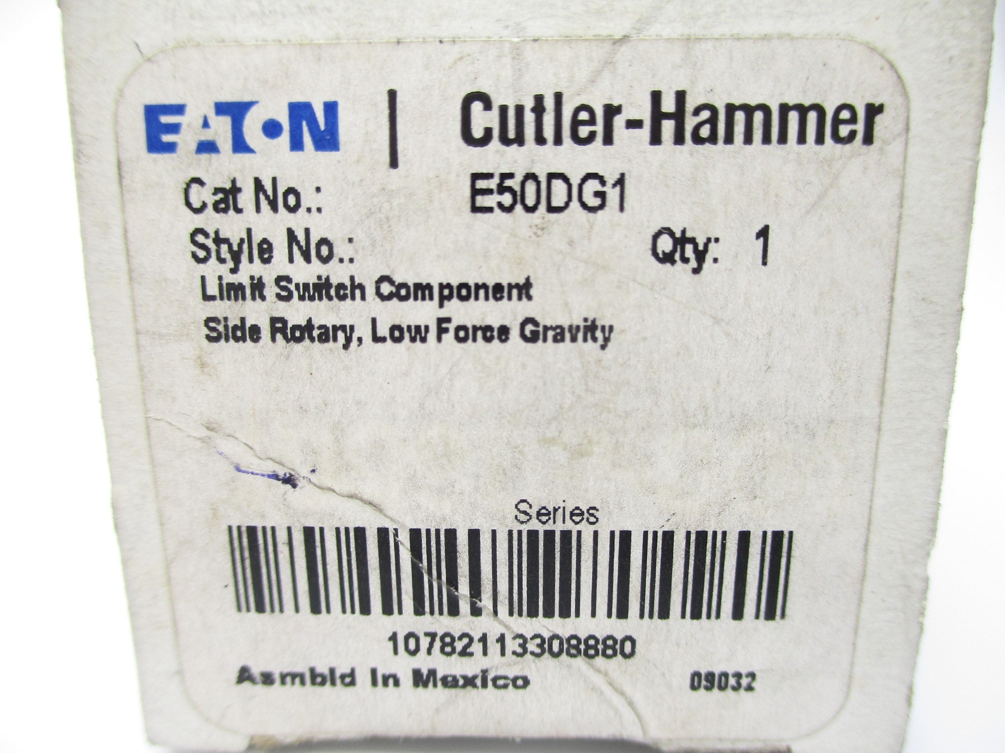 CUTLER HAMMER E50DG1 SER. A1 NSMP