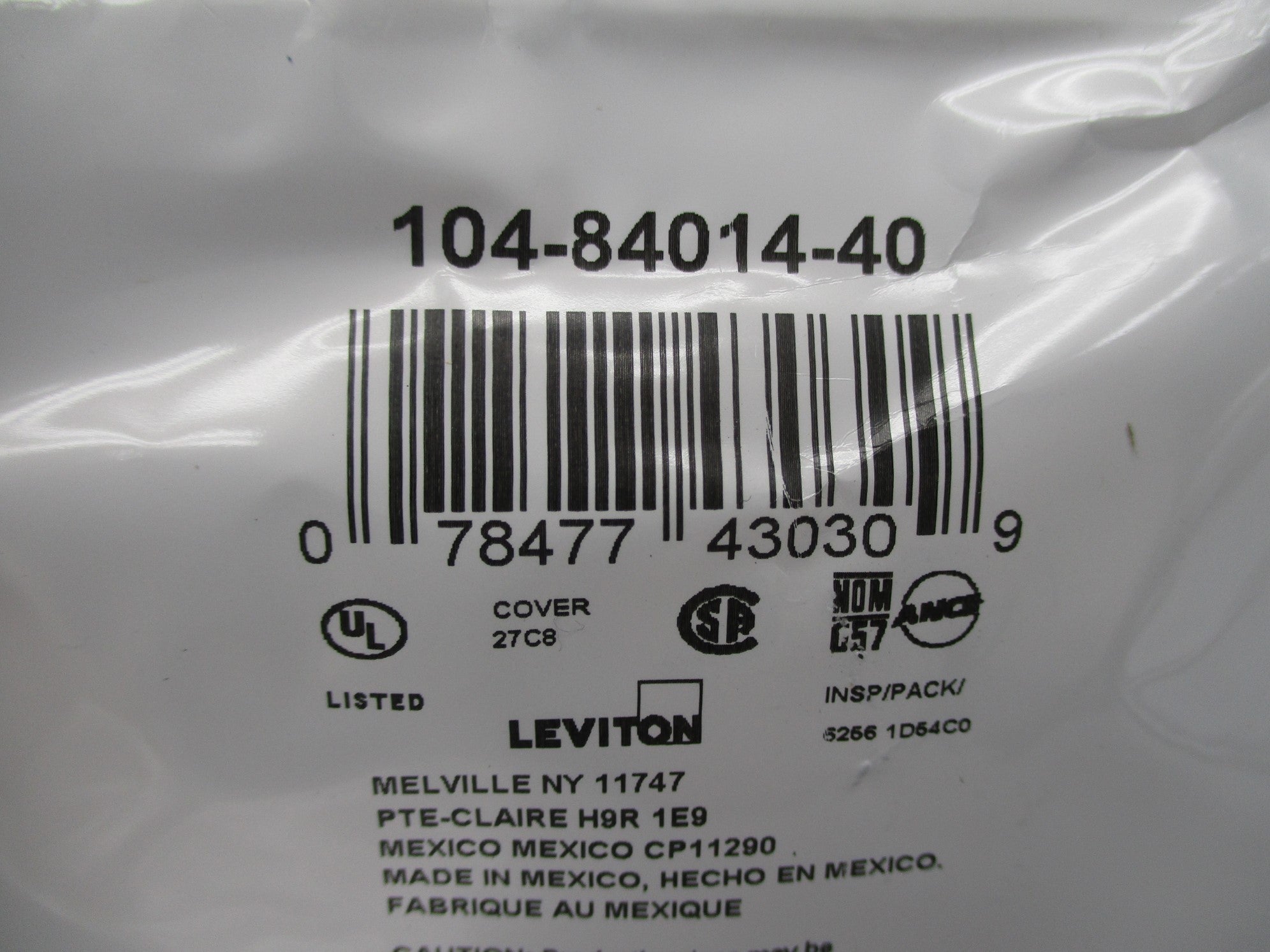 LEVITON 104-84014-40 NSMP