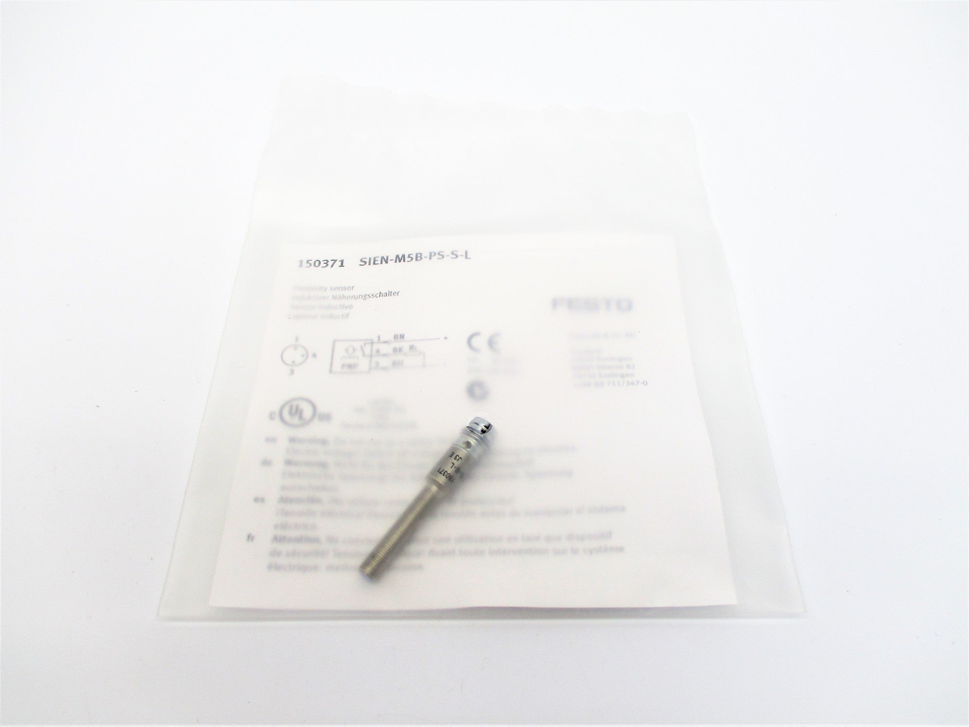 FESTO SIEN-M5B-PS-S-L 150371 NSMP