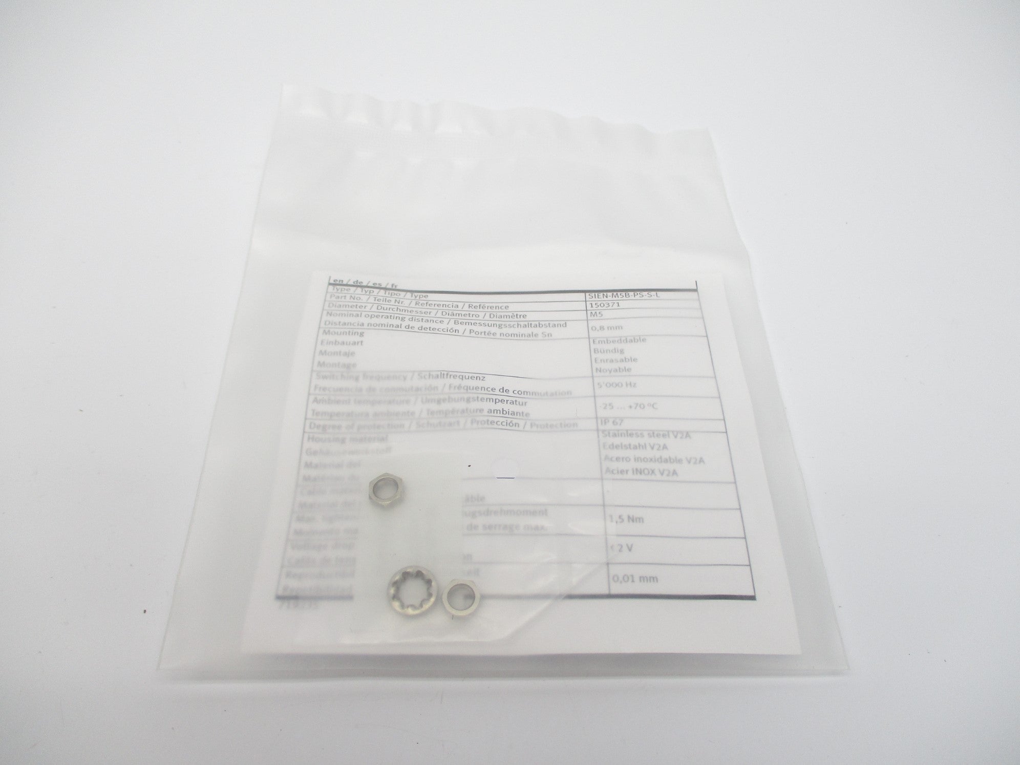 FESTO SIEN-M5B-PS-S-L 150371 NSMP