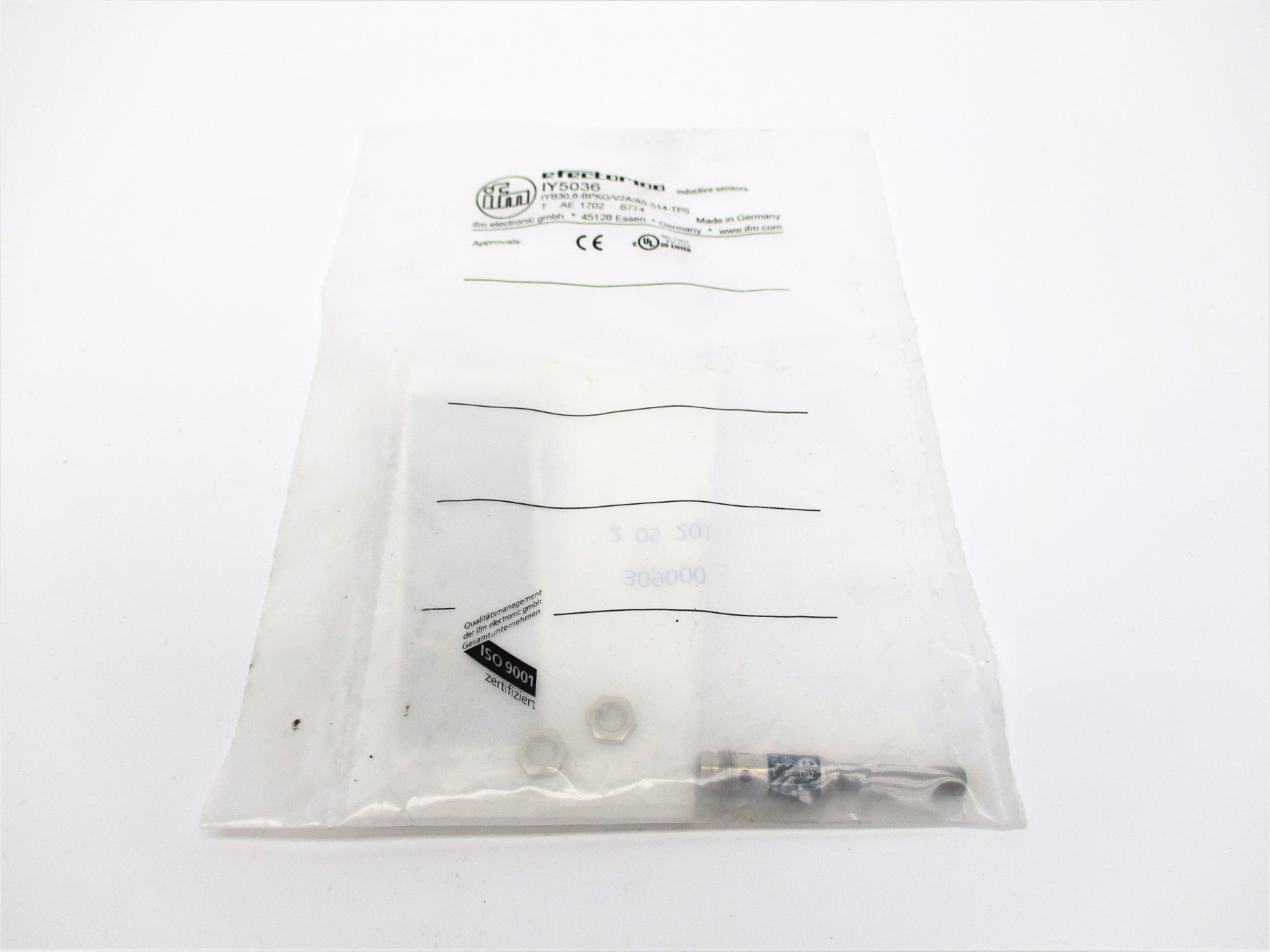 IFM EFECTOR IYB30,8-BPKG/V2A/AS-514-TPS IY5036 NSMP