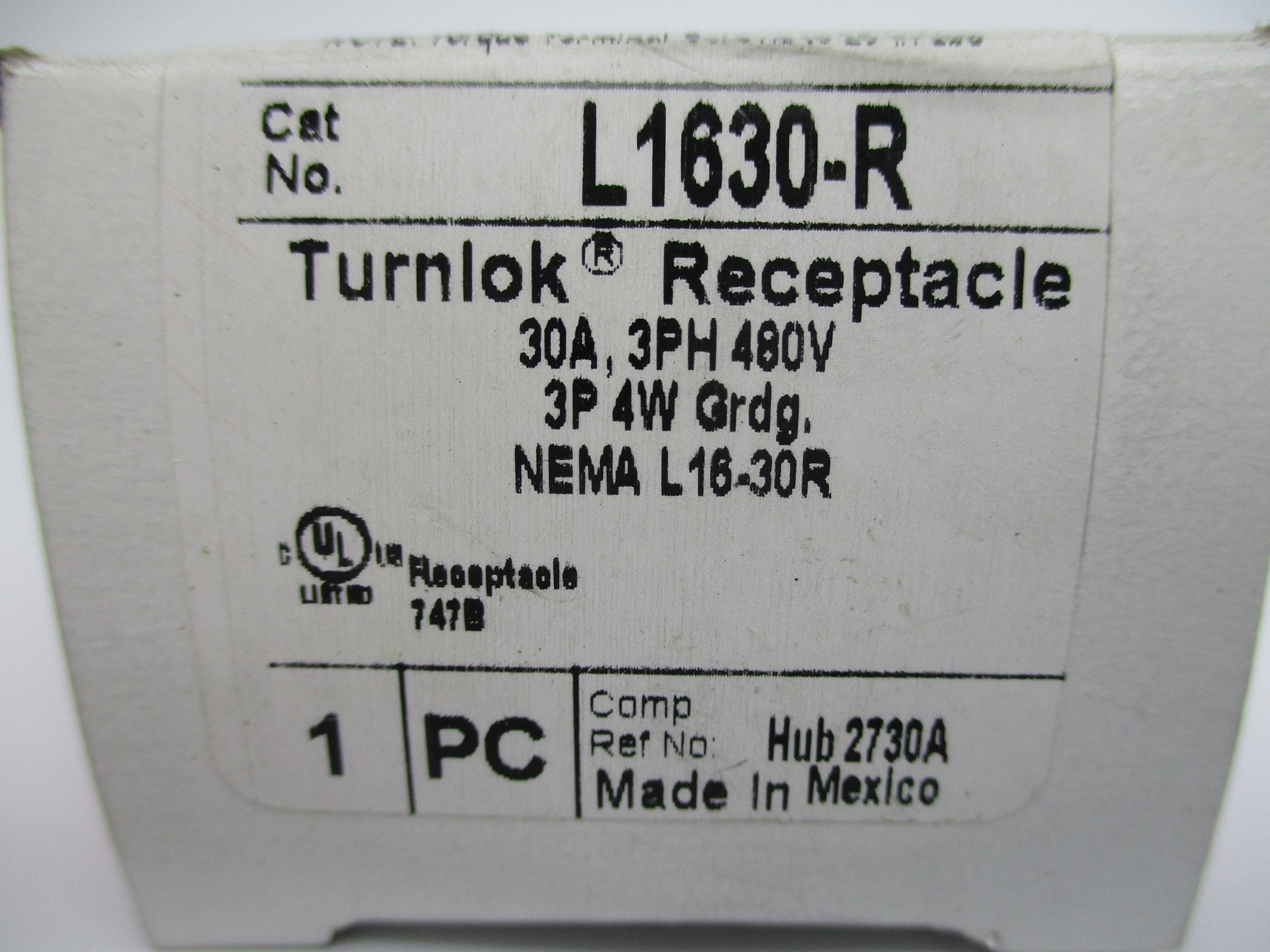 PASS & SEYMOUR L1630-R NSMP