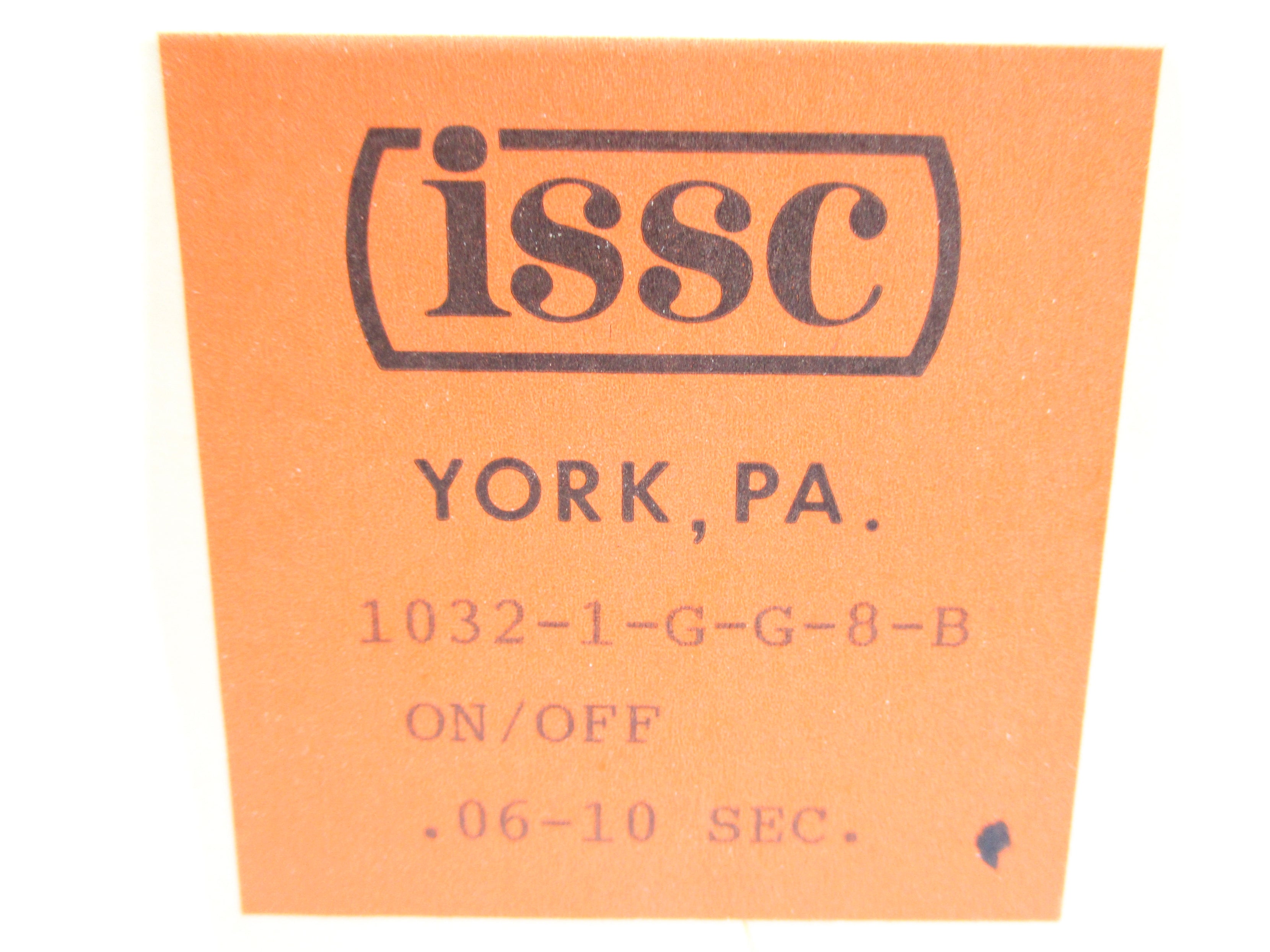 ISSC 1032-1-G-G-8-B NSMP