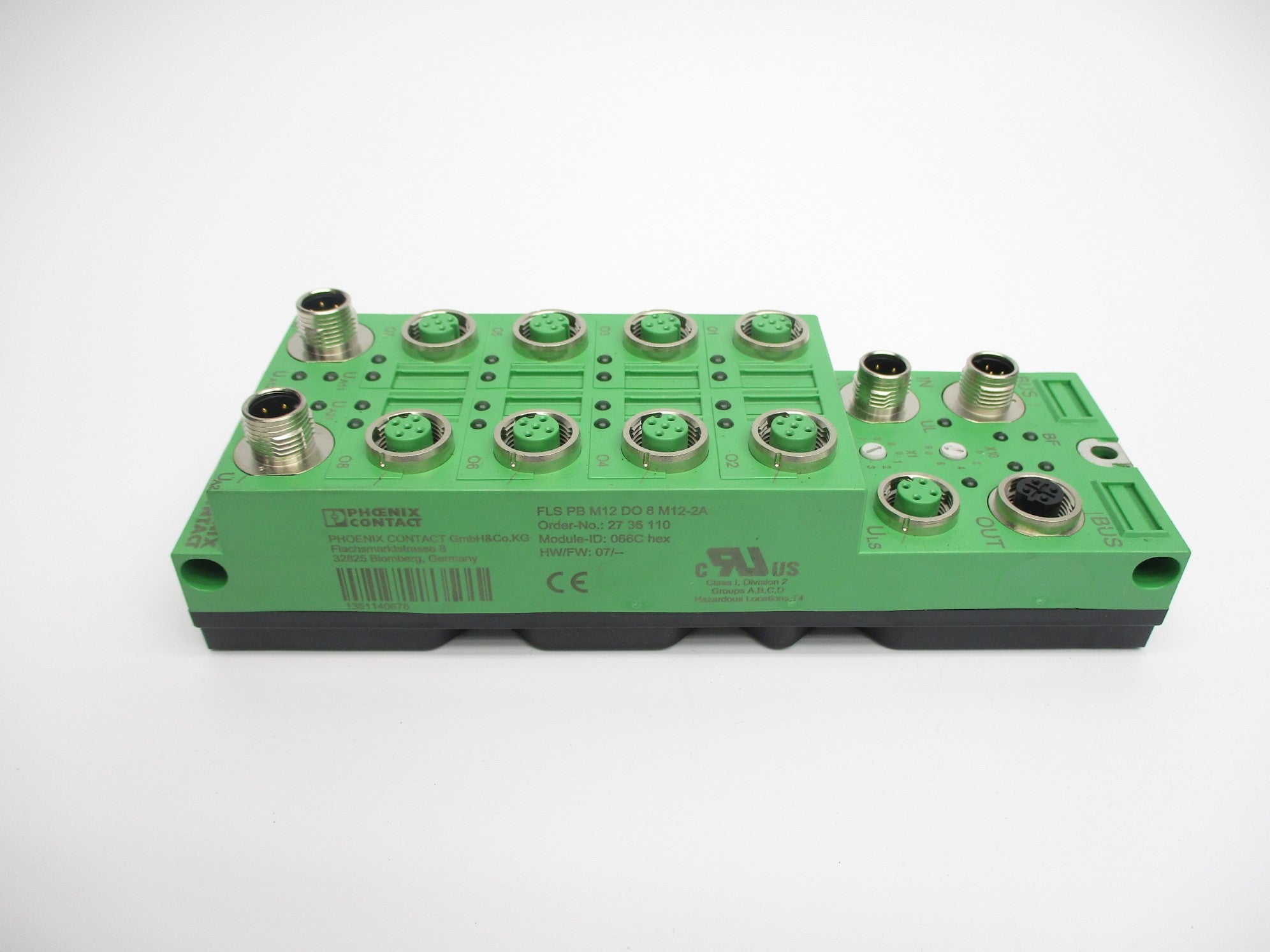 PHOENIX CONTACT FLSPBM12DO8M12-2A 2736110 NSMP