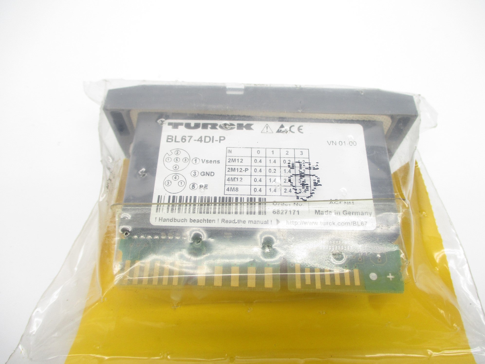 TURCK BL67-4DI-P 6827171 NSMP