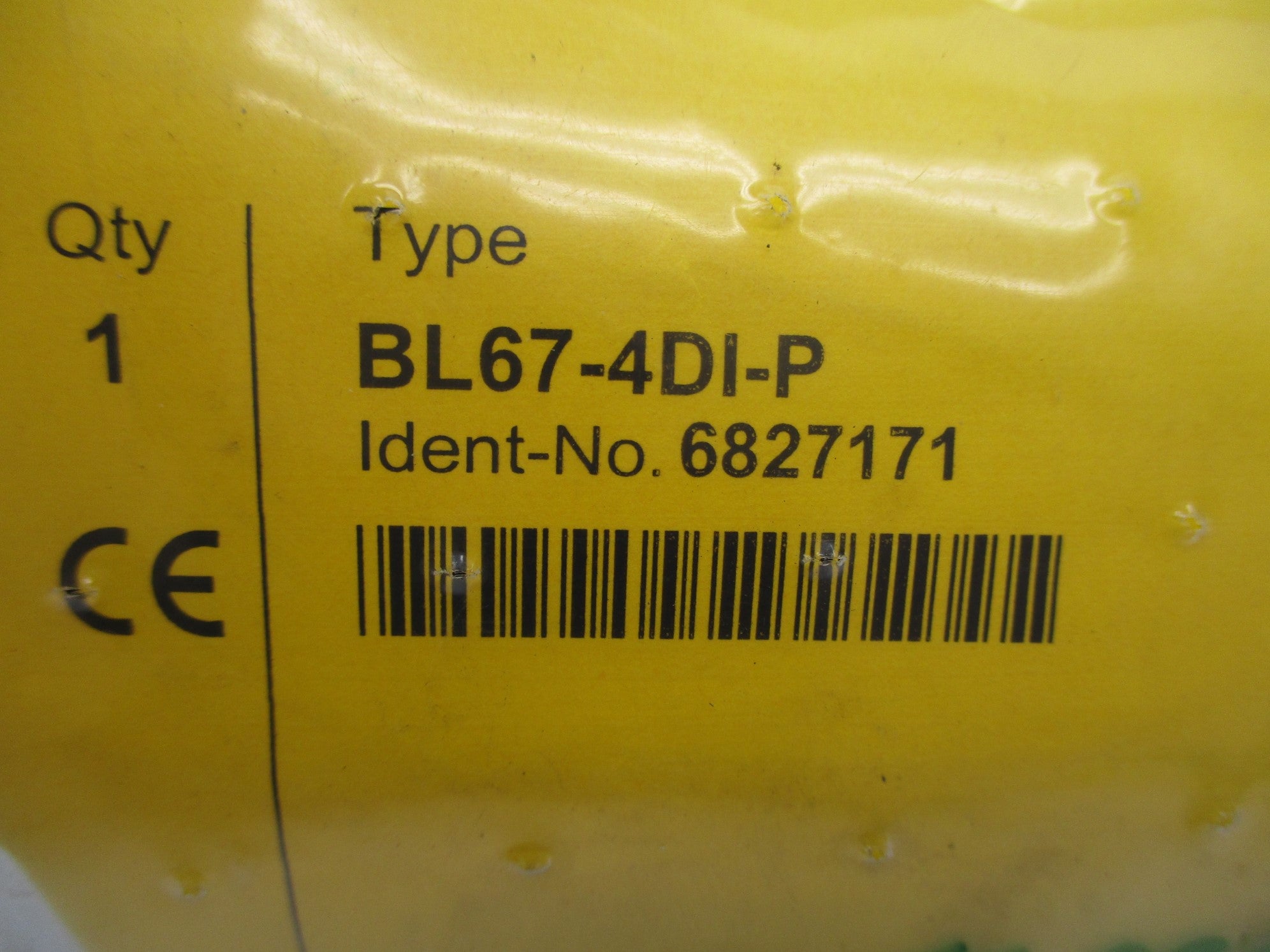 TURCK BL67-4DI-P 6827171 NSMP