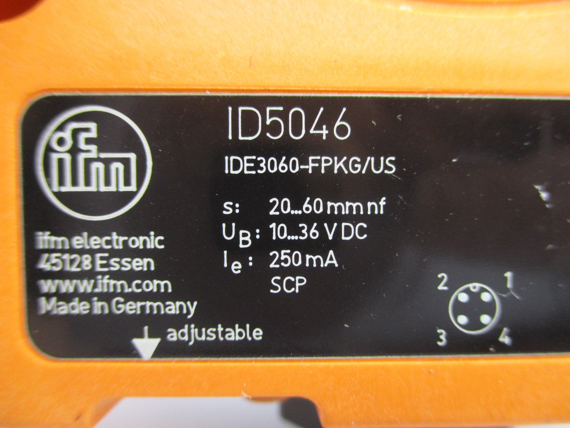 IFM EFECTOR IDE3060-FPKG/US ID5046 NSNP