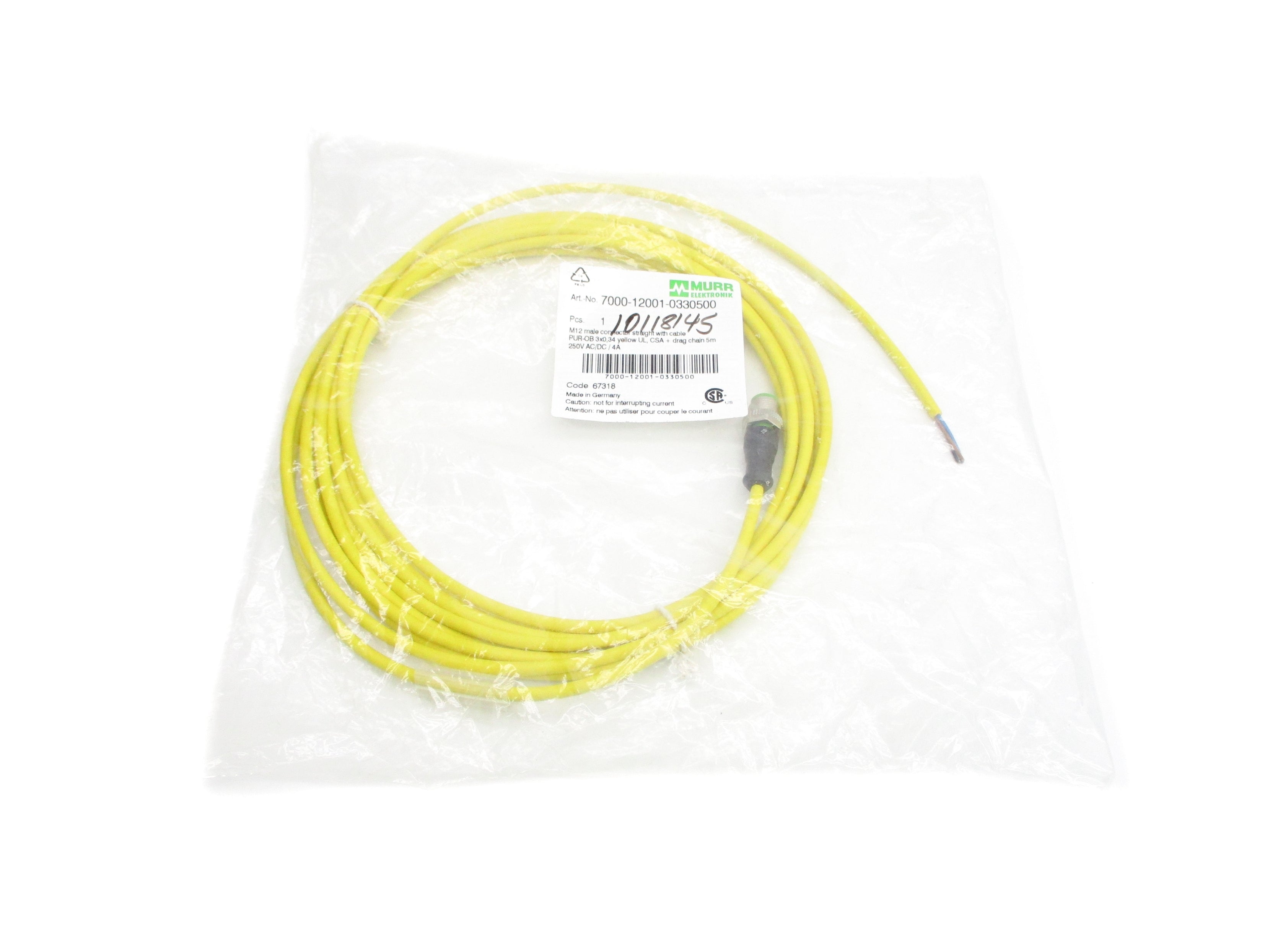 MURR ELEKTRONIK 7000-12001-0330500 NSMP