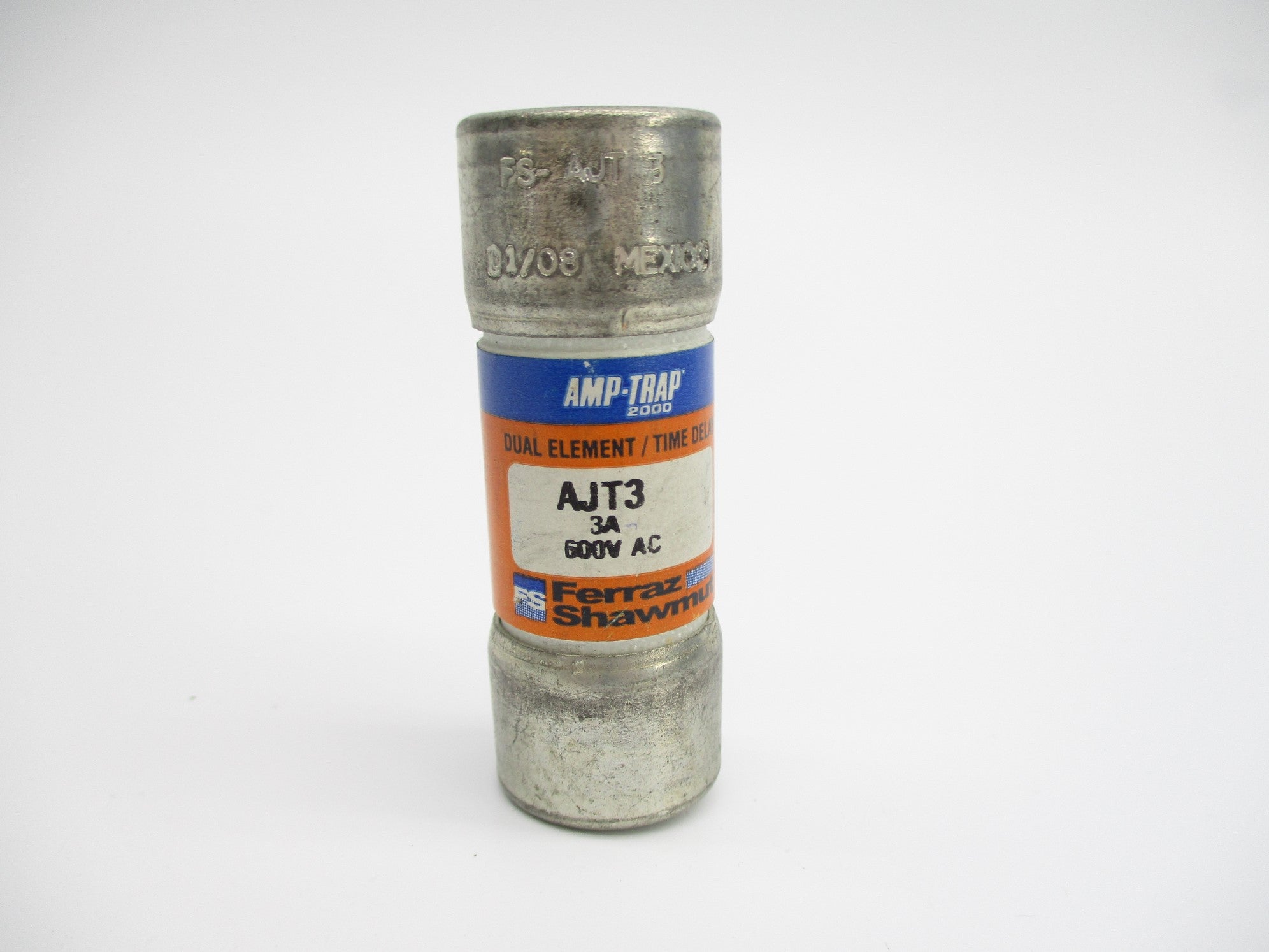 FERRAZ SHAWMUT AJT3 3A 600VAC (AS PICTURED) NSNP