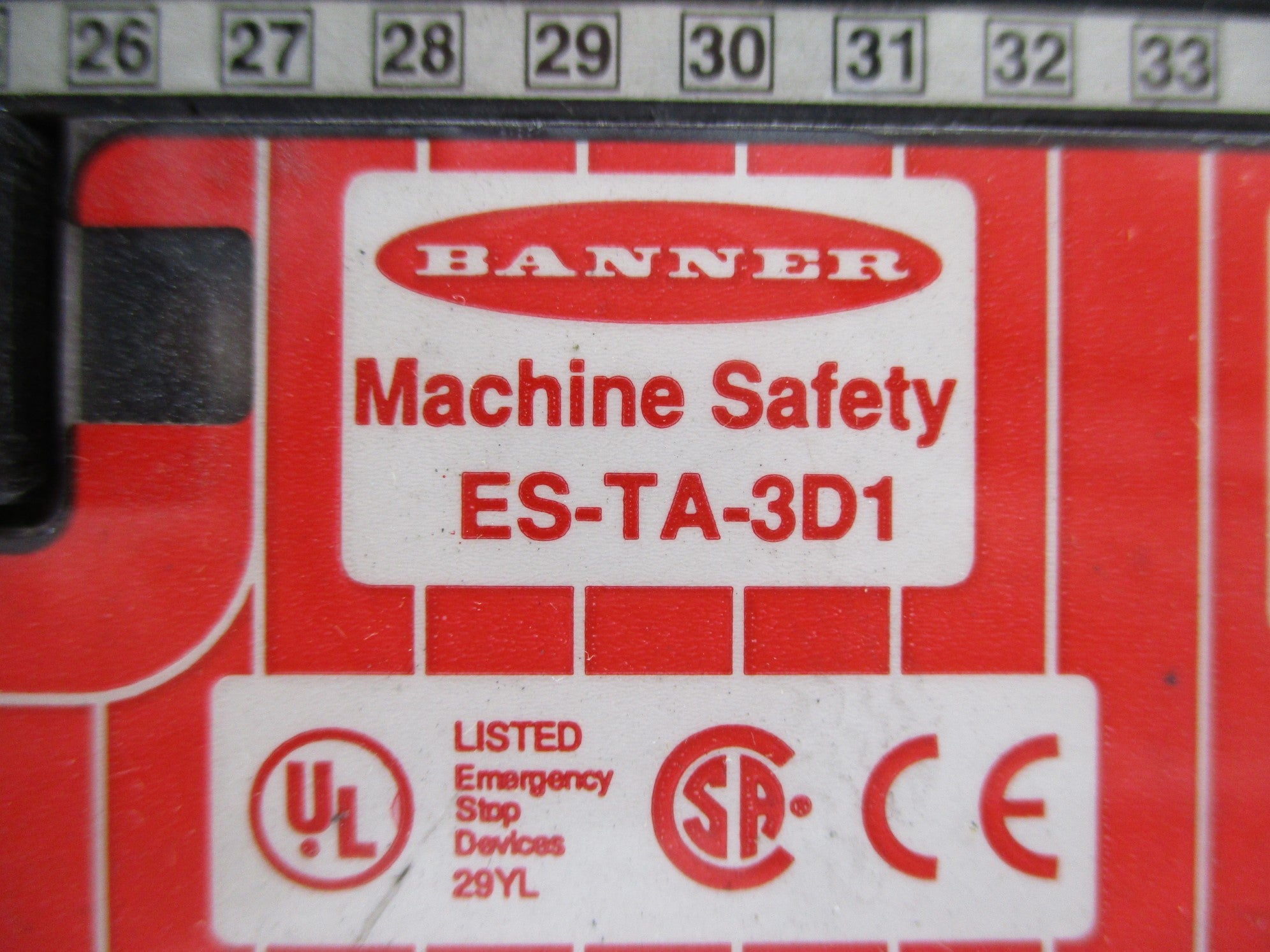BANNER ENGINEERING ES-TA-3D1 UNMP