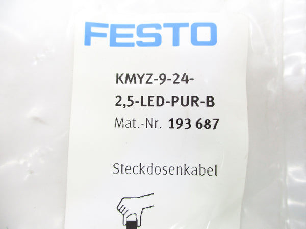 FESTO KMYZ-9-24-2,5-LED-PUR-B NSMP