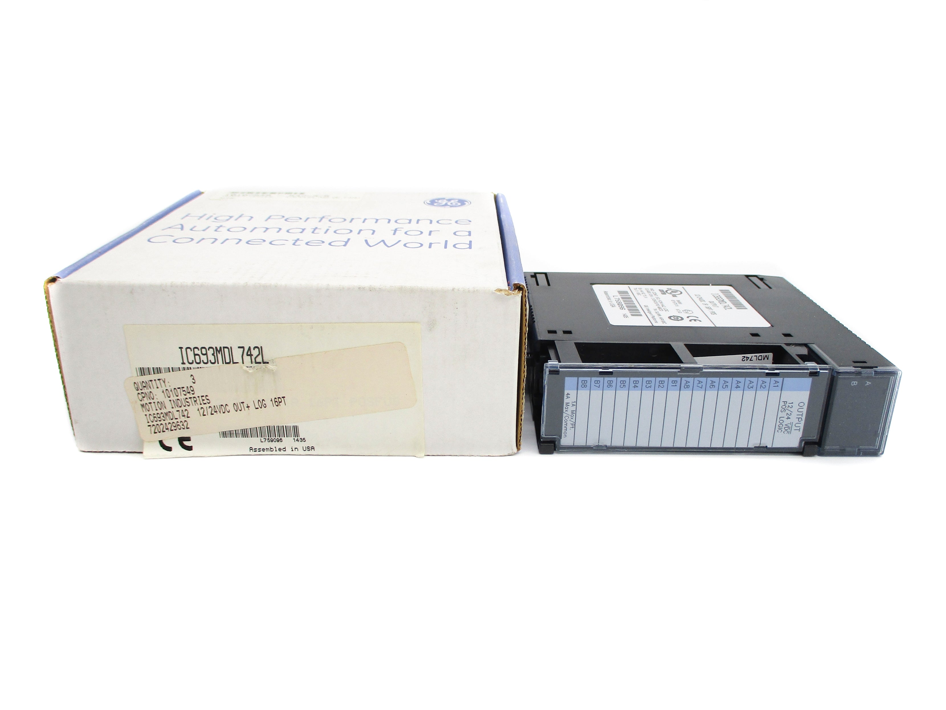 GENERAL ELECTRIC IC693MDL742L NSMP