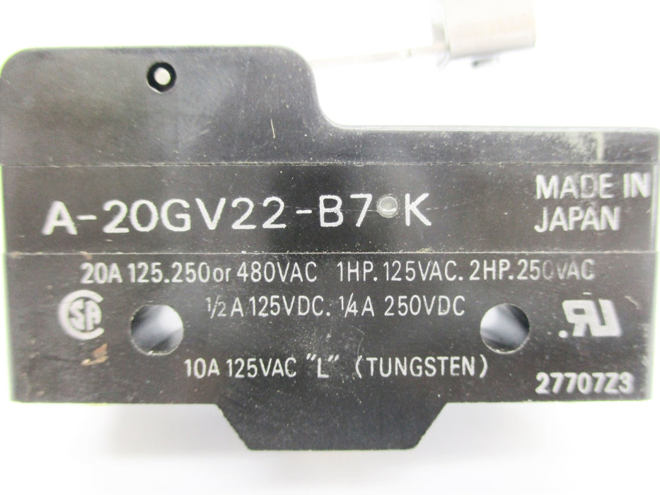 OMRON A-20GV22-B7-K UNMP