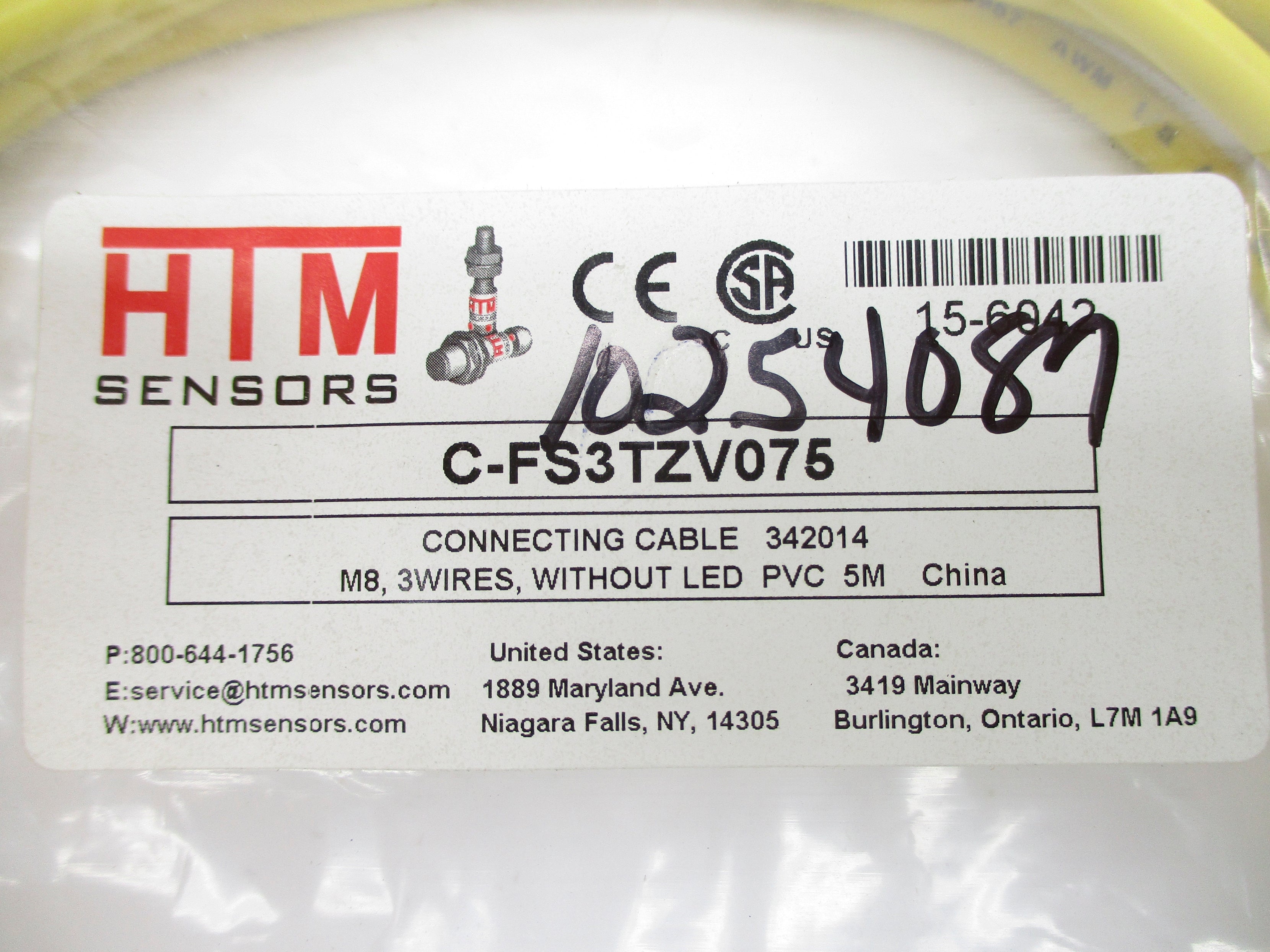 HTM SENSORS C-FS3TZV075 NSMP