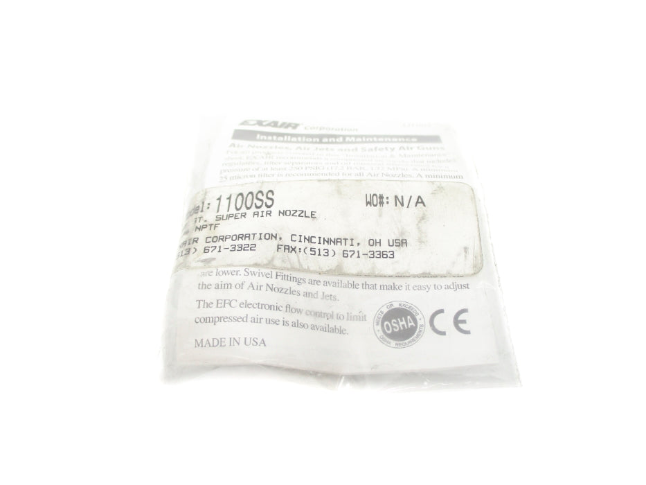 EXAIR 1100SS NSMP
