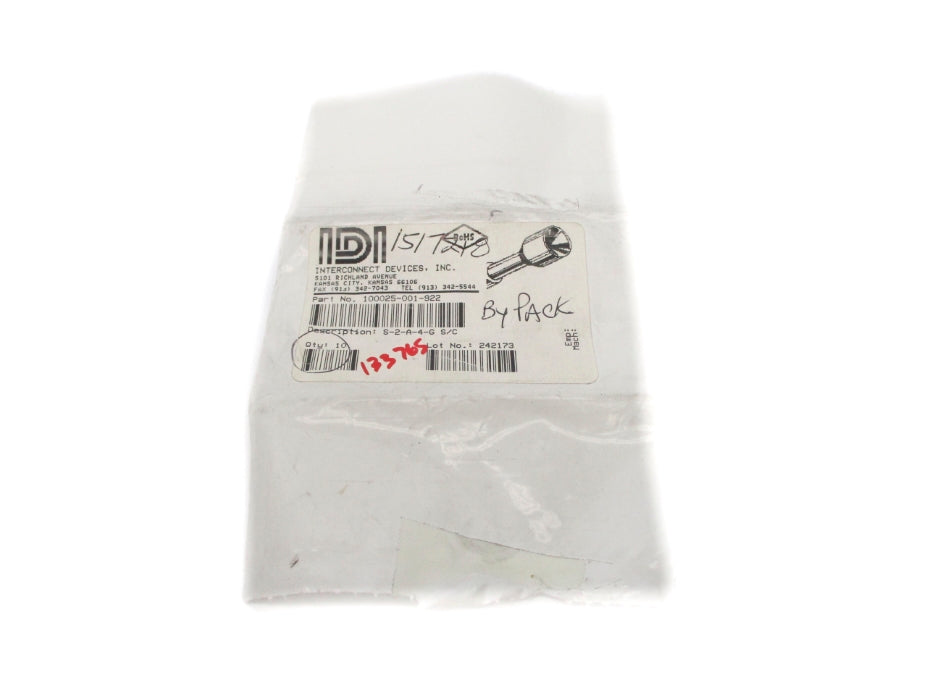 IDI 100025-001-922 S-2-A-4-G-S/C (PKG OF 10) NSMP