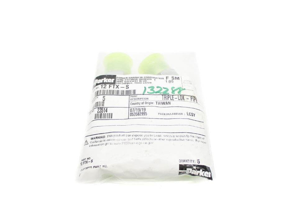 PARKER 12FTX-S (PKG OF 5) NSMP