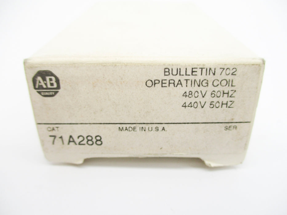 INDUSTRIAL SPARE PART 71A288 440/480V (WH) NSMP